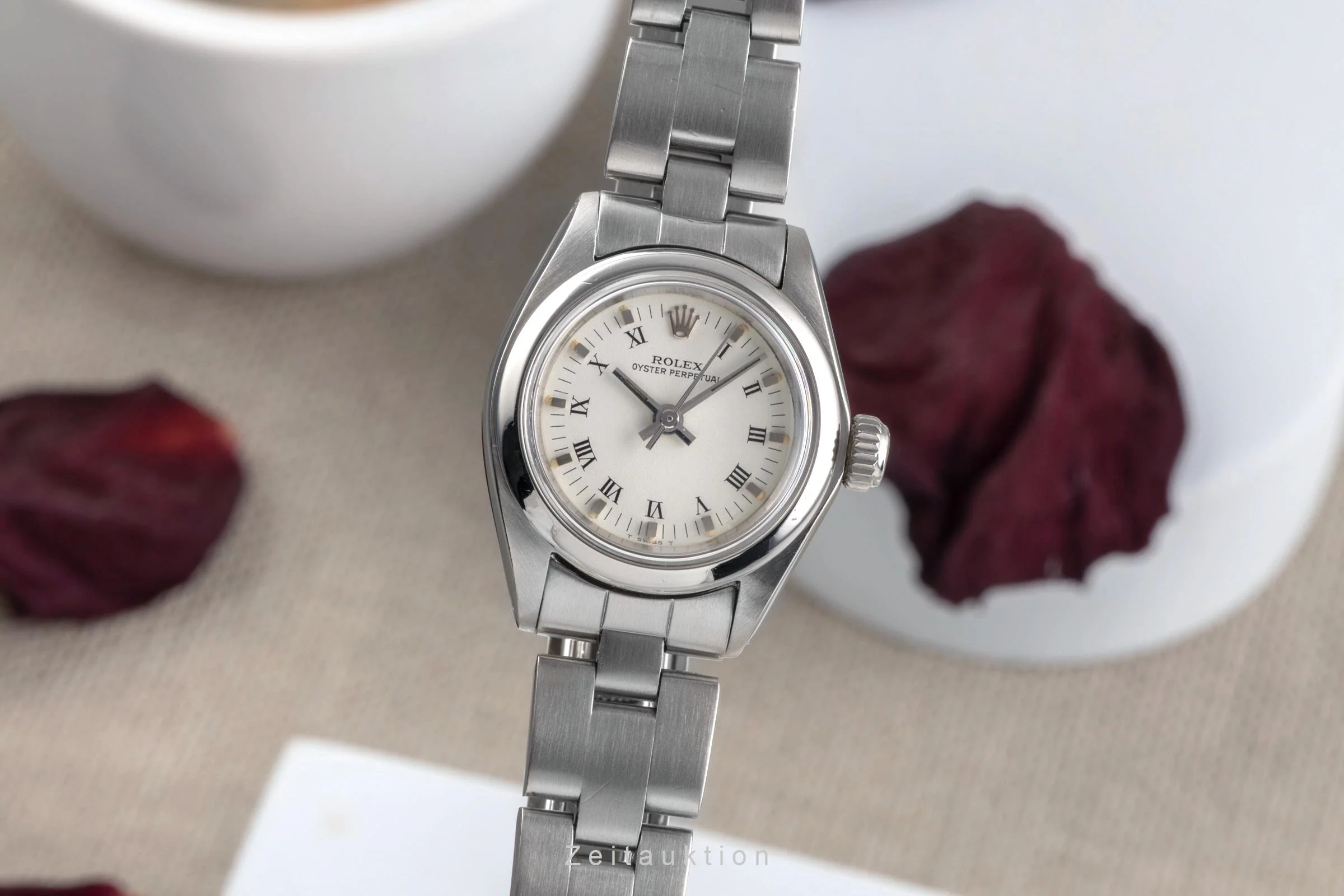 Rolex Oyster Perpetual steel automatic women's watch 6718 Vintage  [2502838] - Image 2