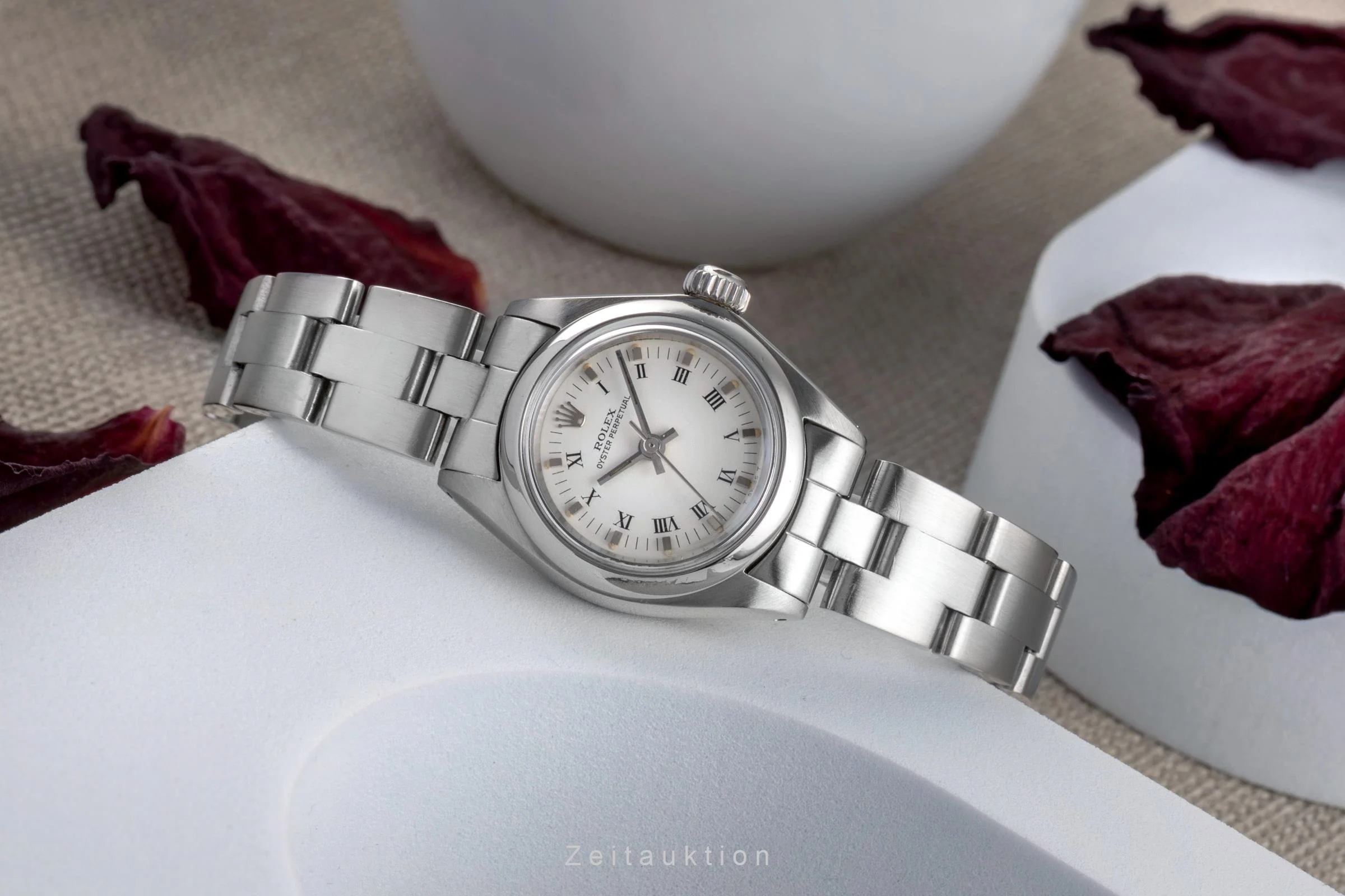 Rolex Oyster Perpetual steel automatic women's watch 6718 Vintage  [2502838] - Image 3