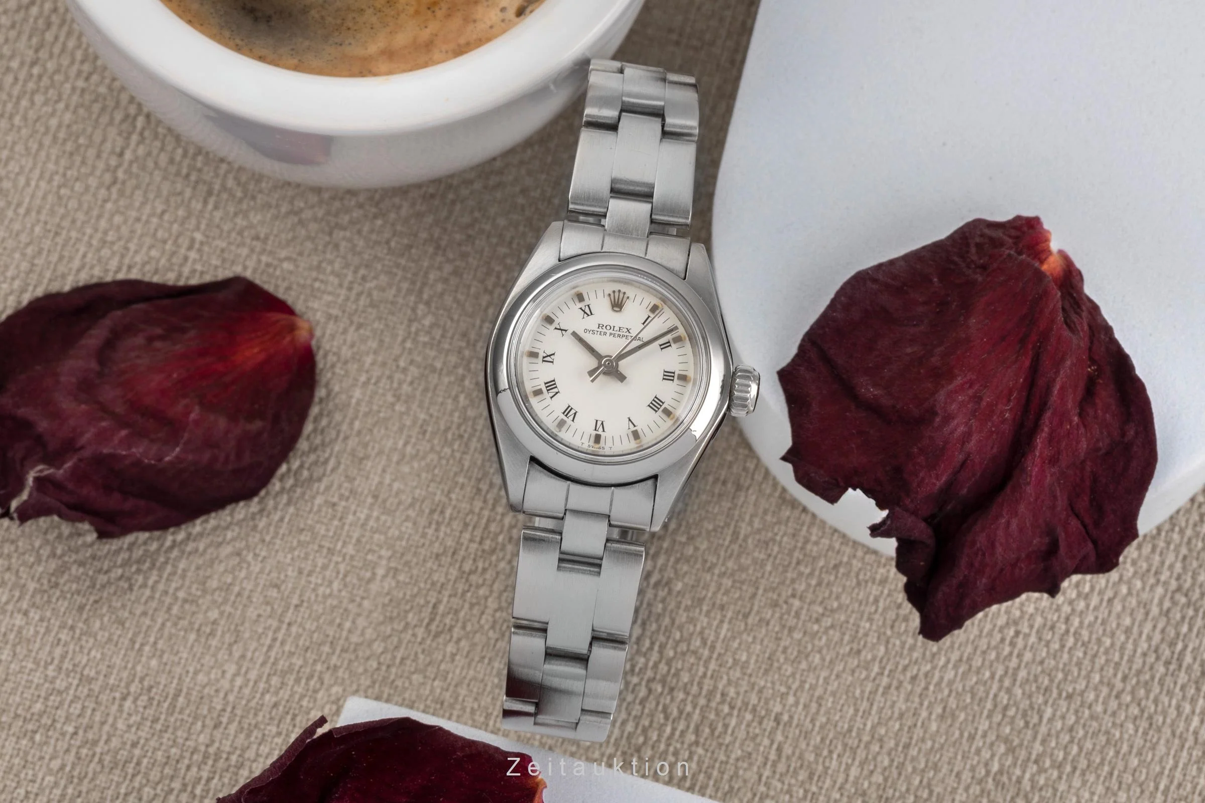 Rolex Oyster Perpetual steel automatic women's watch 6718 Vintage  [2502838] - Image 4