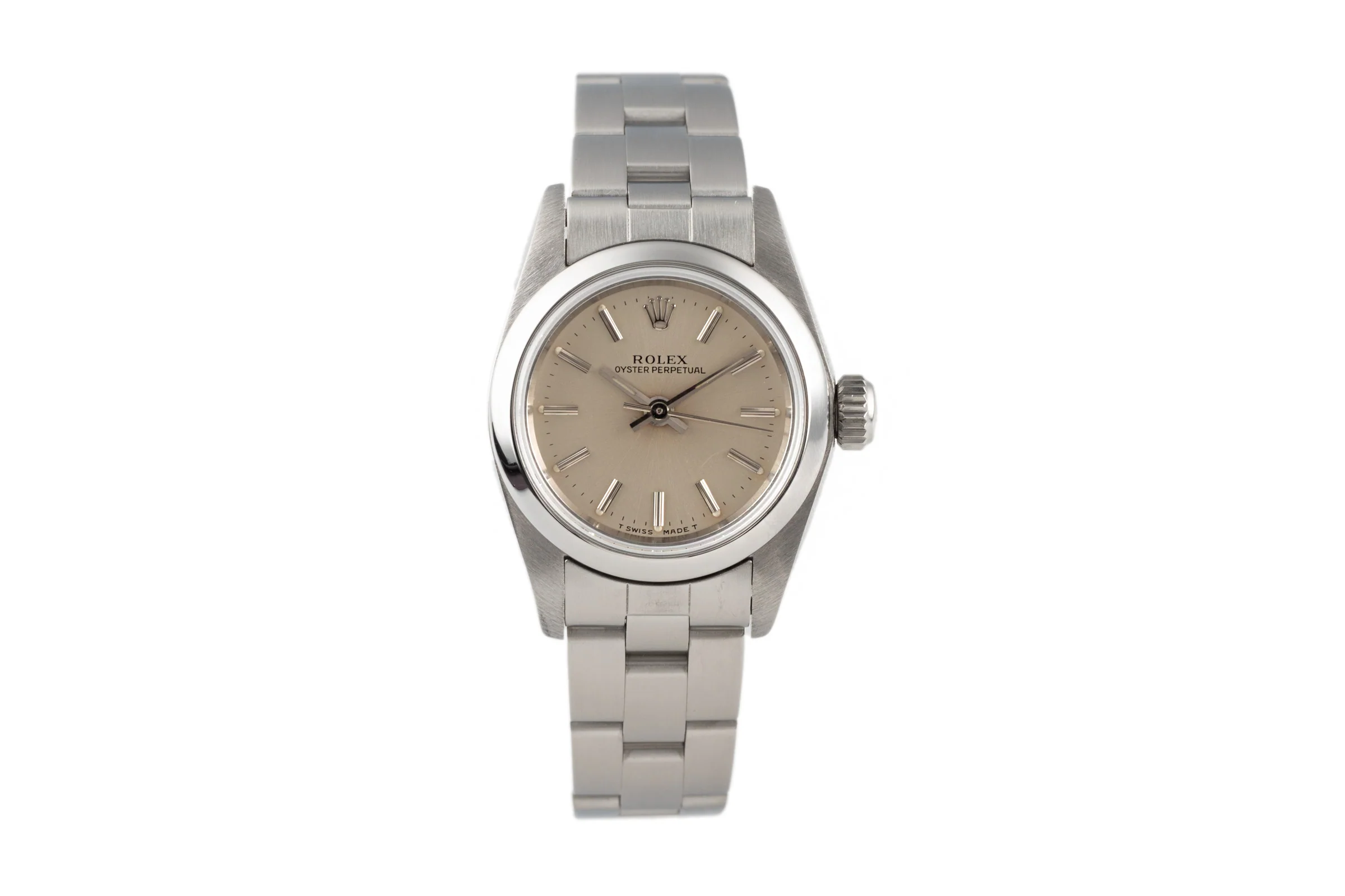 Rolex Oyster Perpetual steel automatic women's watch 67180  [2203021] - Image 4