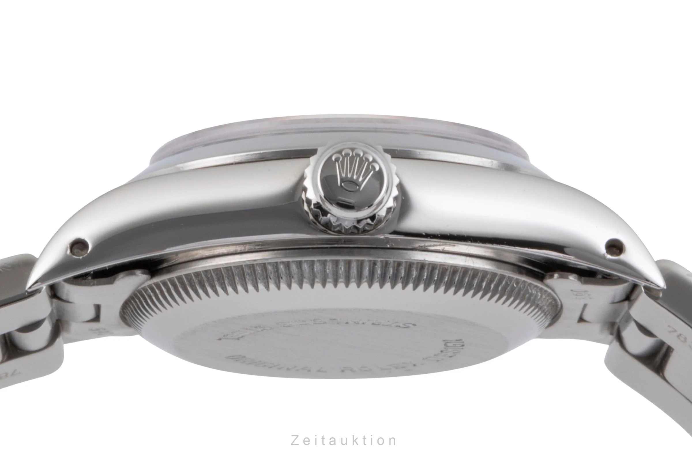Rolex Oyster Perpetual steel automatic women's watch 67180  [2403940] - Image 12