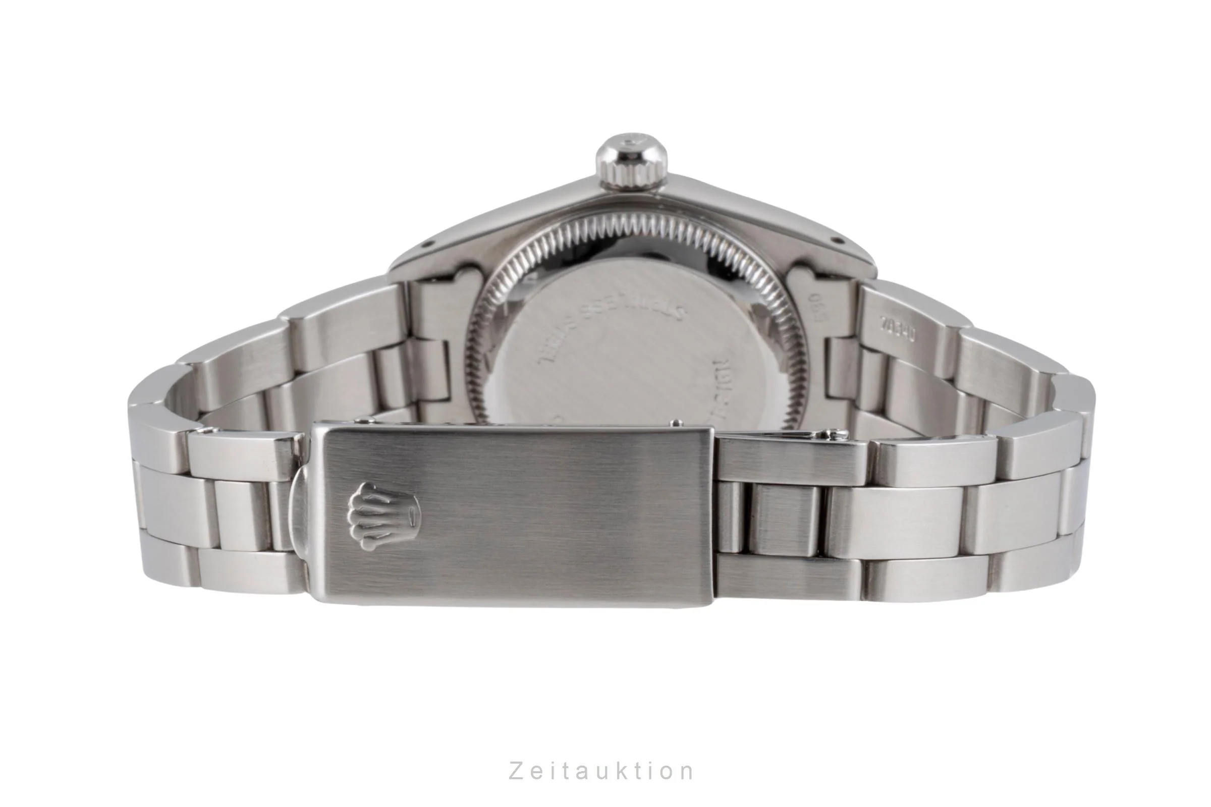 Rolex Oyster Perpetual steel automatic women's watch 67180  [2403940] - Image 13