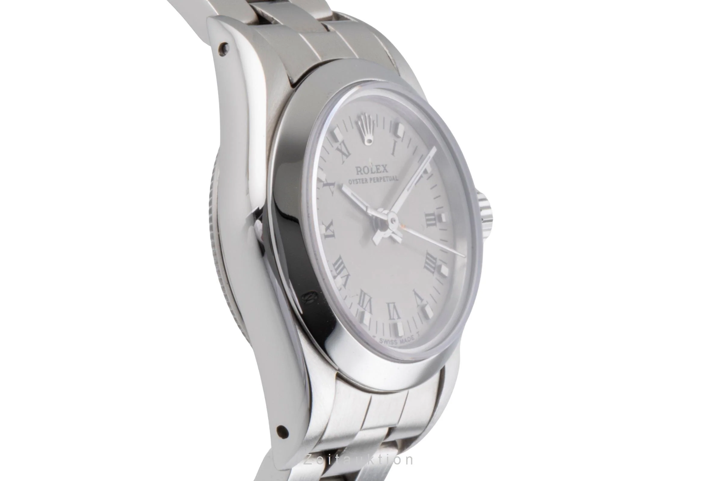 Rolex Oyster Perpetual steel automatic women's watch 67180  [2403940] - Image 8