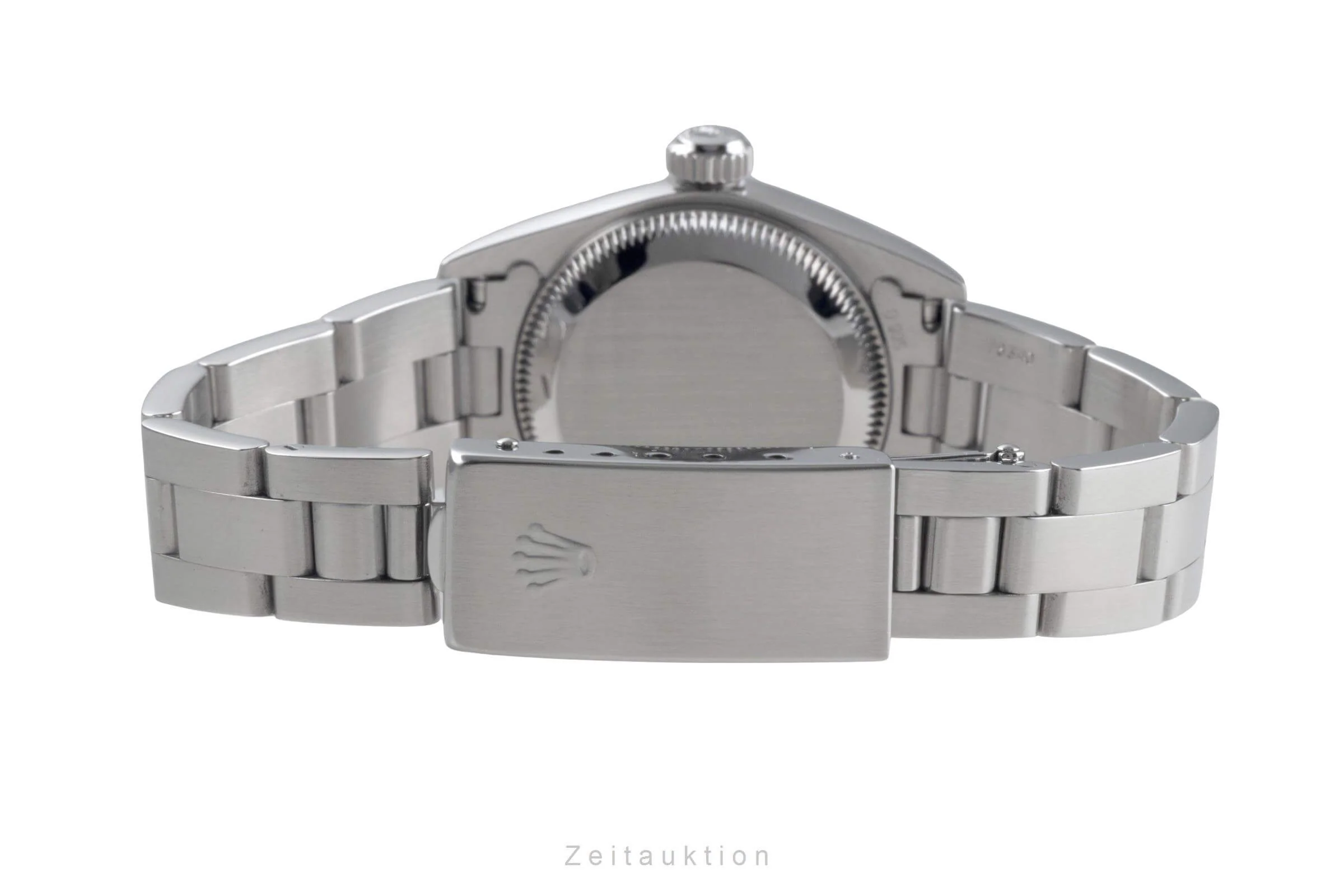 Rolex Oyster Perpetual steel automatic women's watch 67180  [2500843] - Image 12