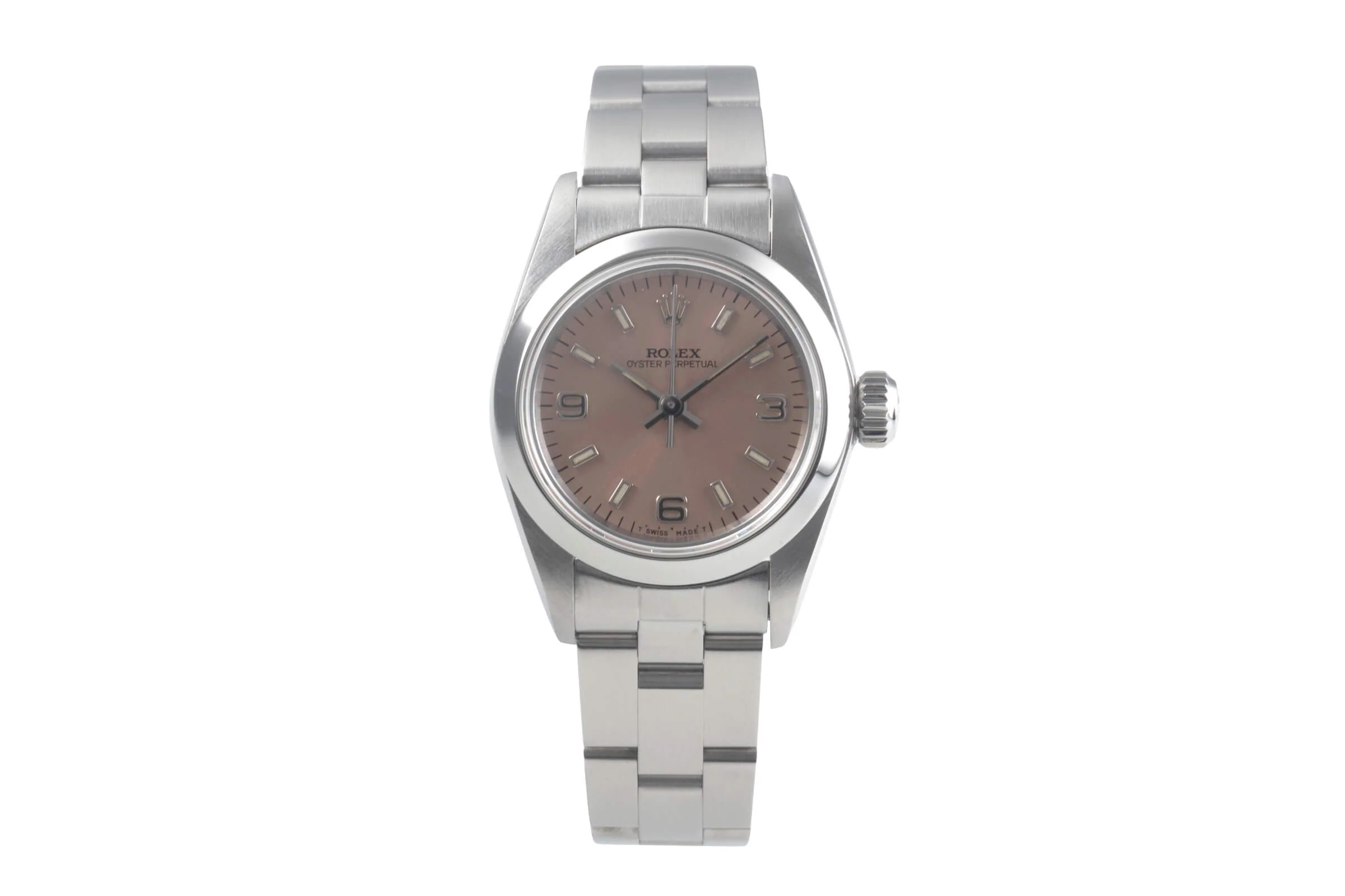Rolex Oyster Perpetual steel automatic women's watch 67180  [2500843] - Image 5