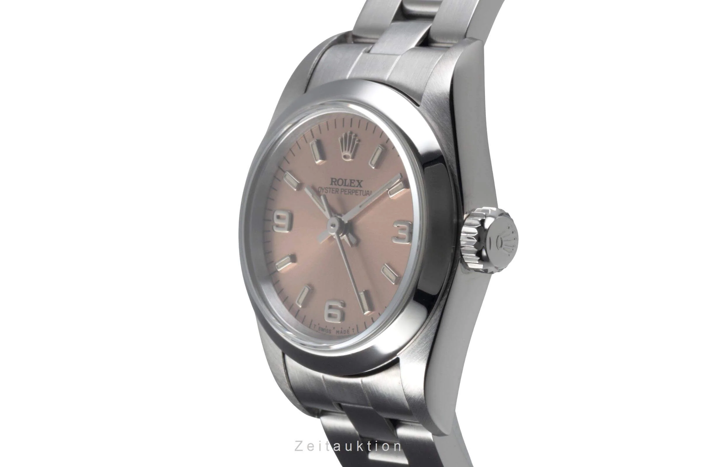 Rolex Oyster Perpetual steel automatic women's watch 67180  [2500843] - Image 7