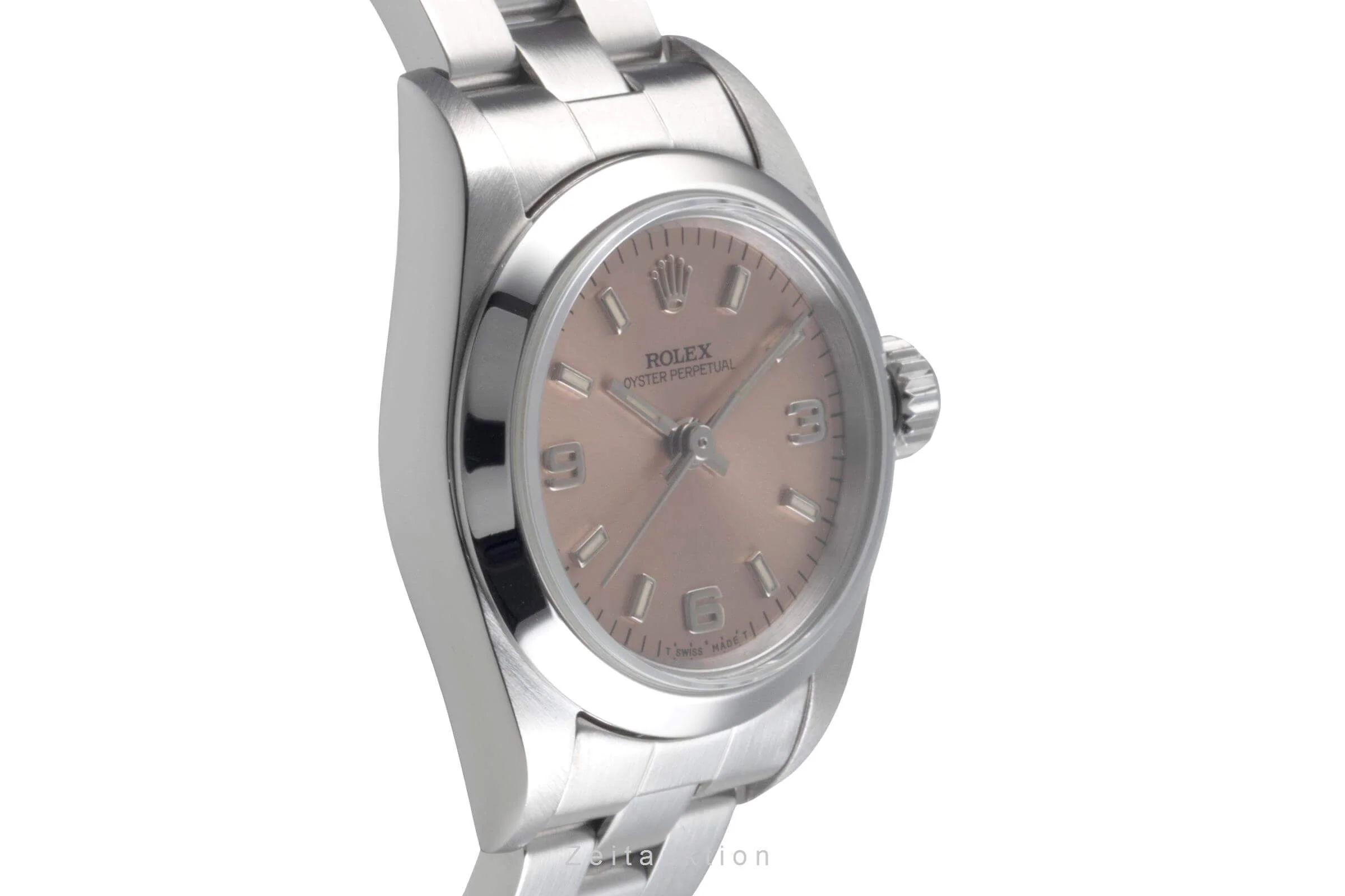 Rolex Oyster Perpetual steel automatic women's watch 67180  [2500843] - Image 8
