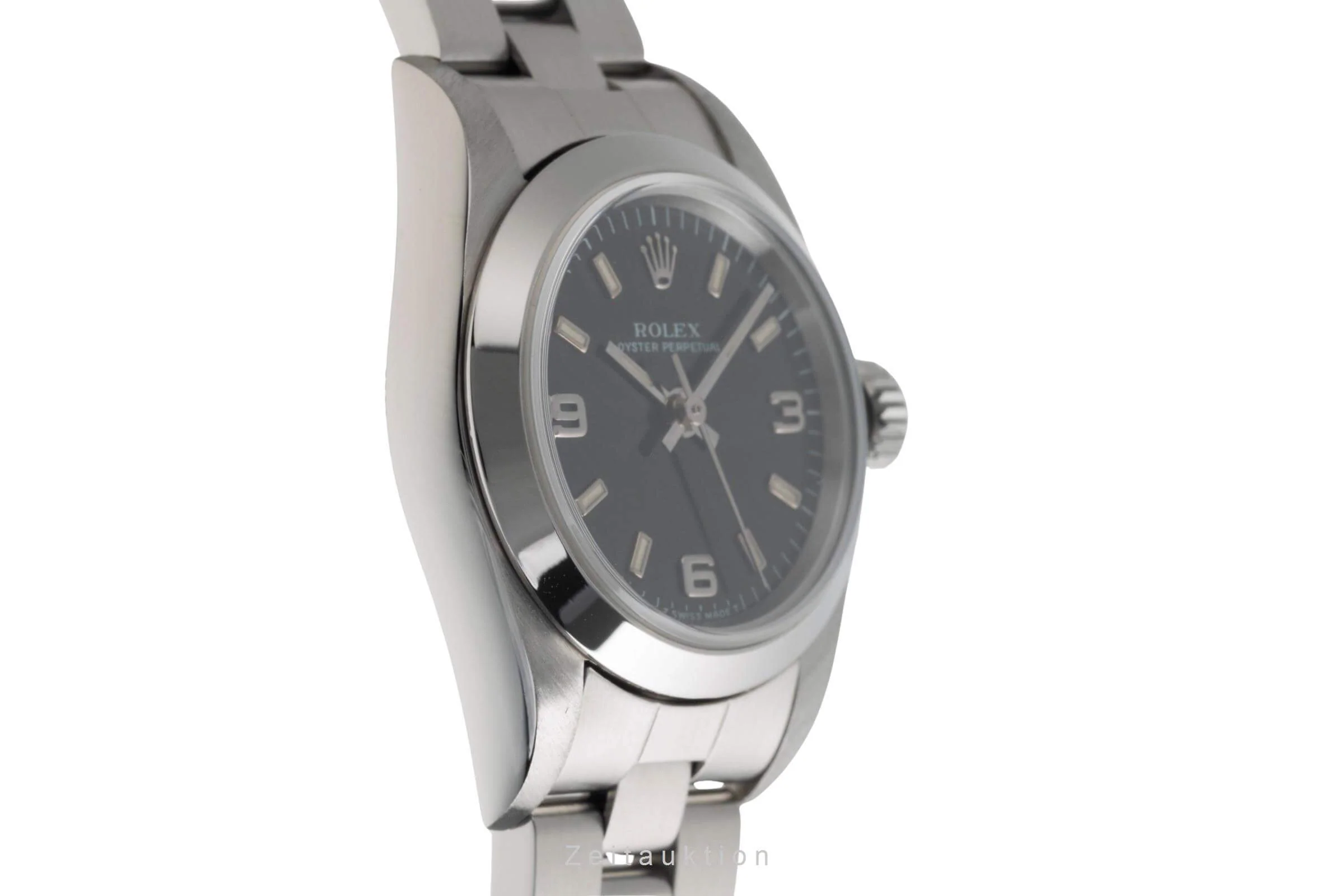 Rolex Oyster Perpetual steel automatic women's watch 67180  [2501763] - Image 8