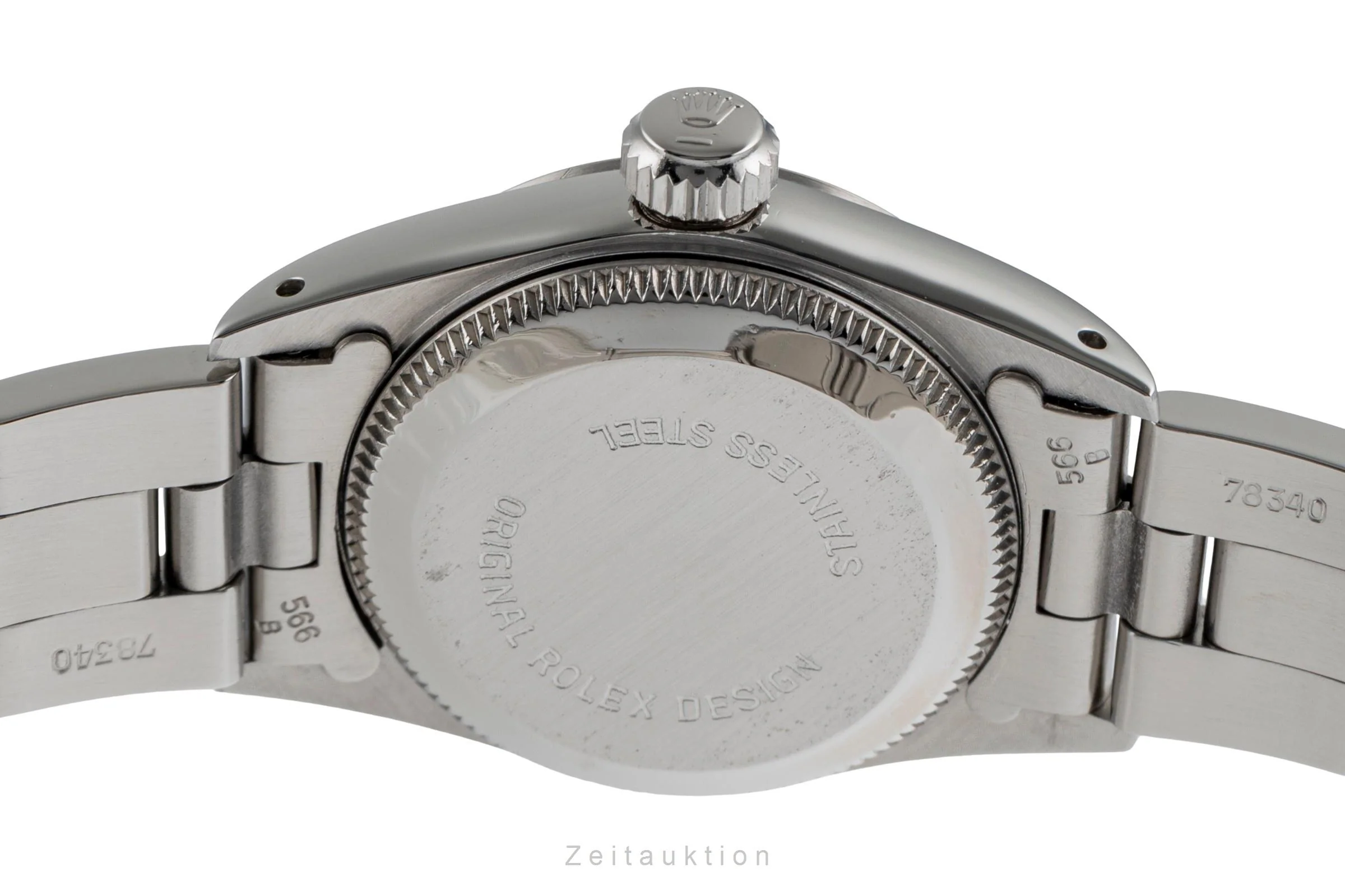 Rolex Oyster Perpetual steel automatic women's watch 67180  [2502614] - Image 11