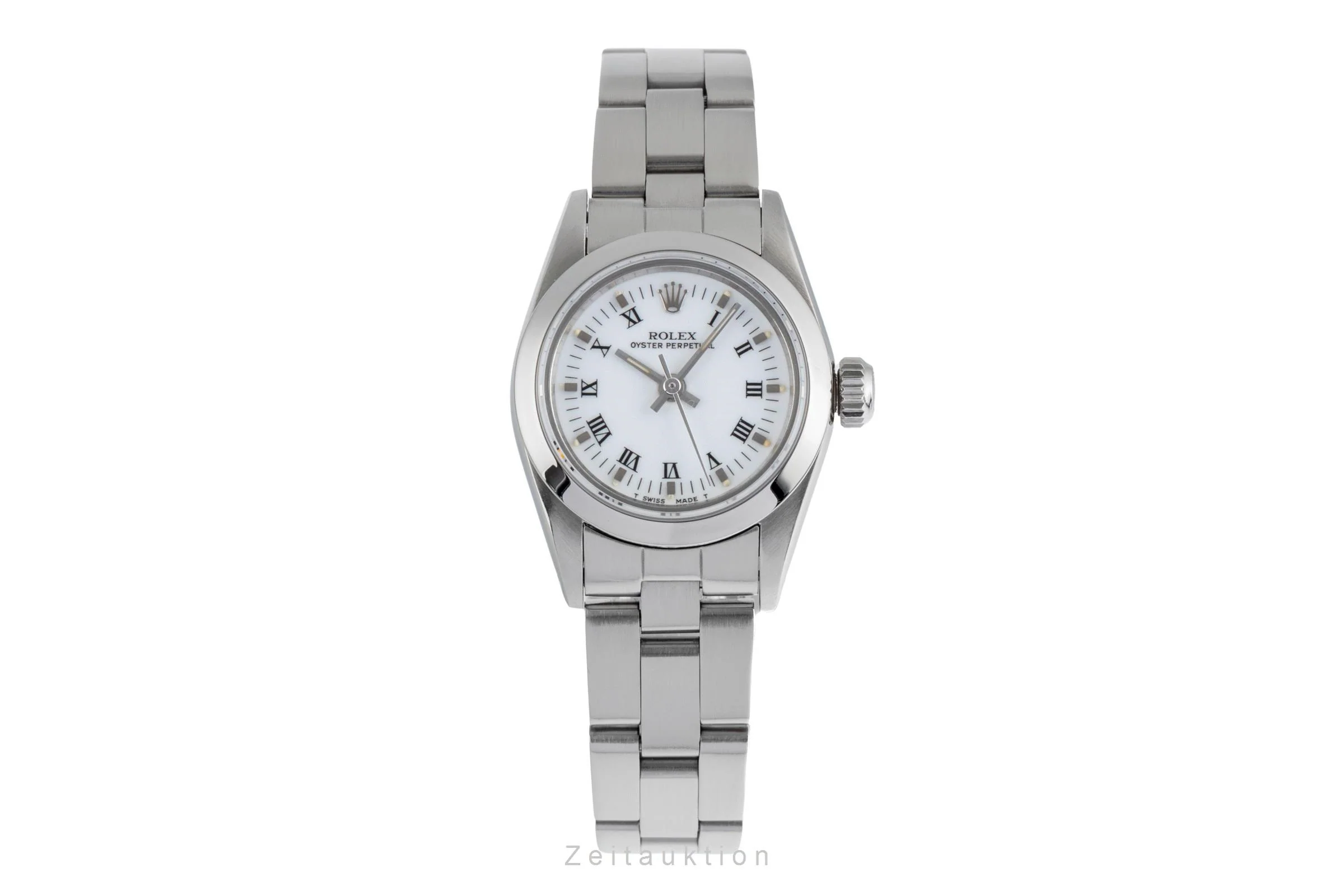 Rolex Oyster Perpetual steel automatic women's watch 67180  [2502614] - Image 5