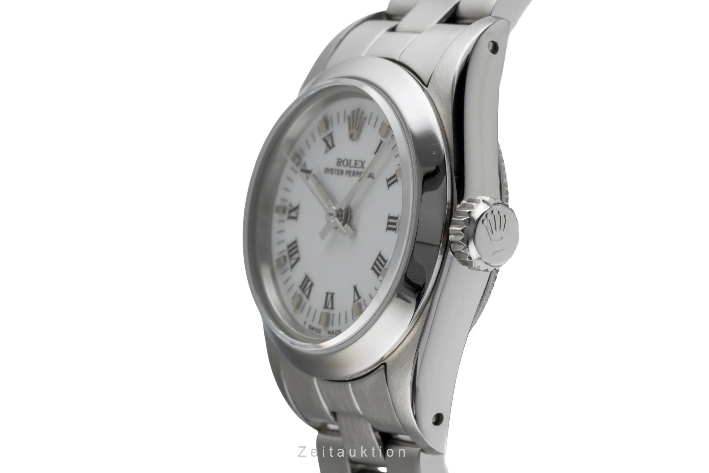 Rolex Oyster Perpetual steel automatic women's watch 67180  [2502614] - Image 7
