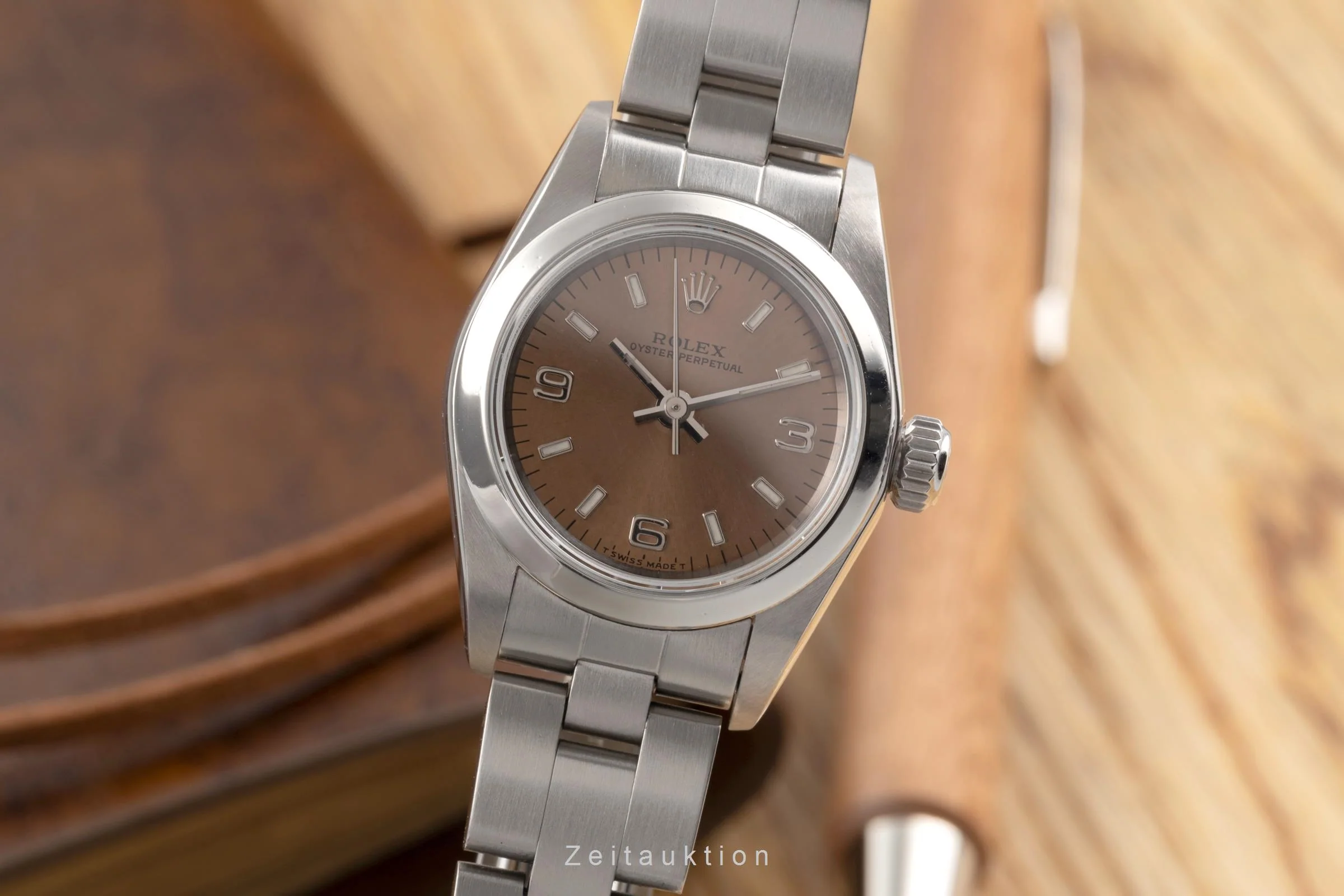 Rolex Oyster Perpetual steel automatic women's watch 67180  [2503693] - Image 2