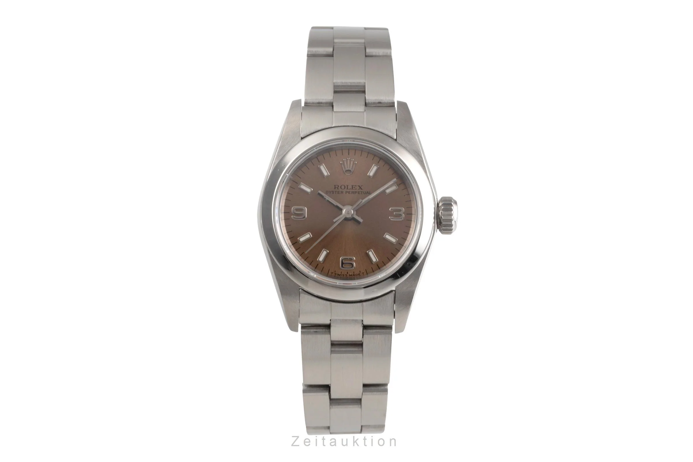 Rolex Oyster Perpetual steel automatic women's watch 67180  [2503693] - Image 5