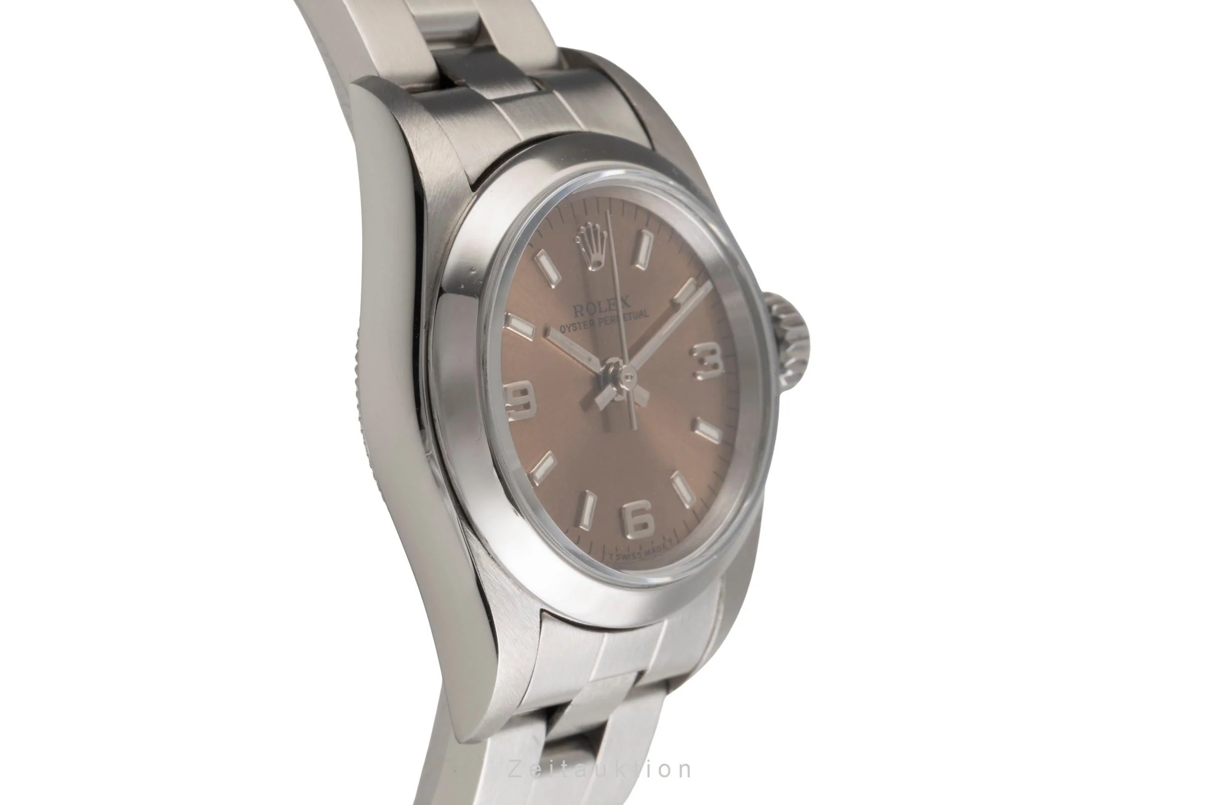 Rolex Oyster Perpetual steel automatic women's watch 67180  [2503693] - Image 8