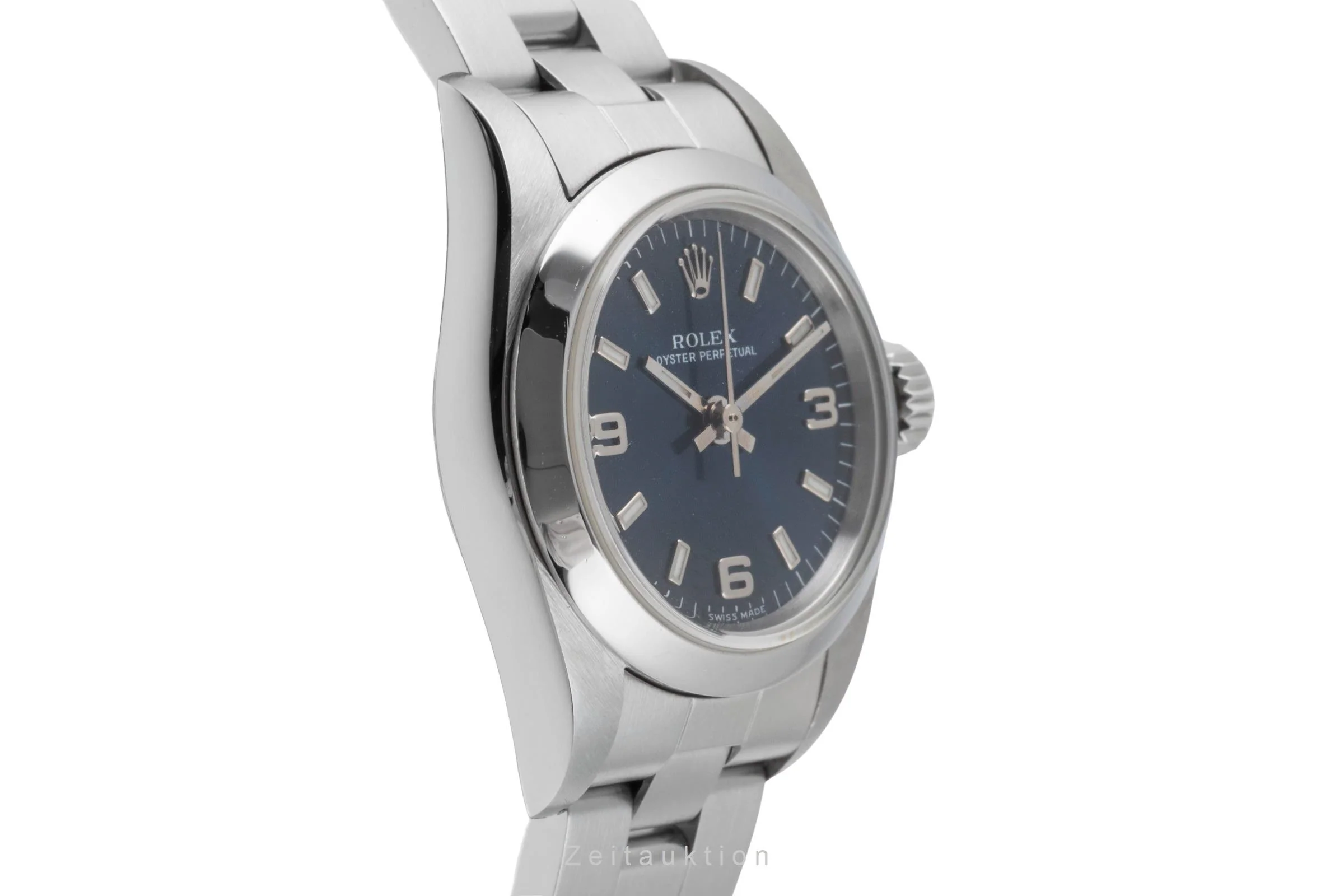 Rolex Oyster Perpetual steel automatic women's watch 67180  [2505711] - Image 8