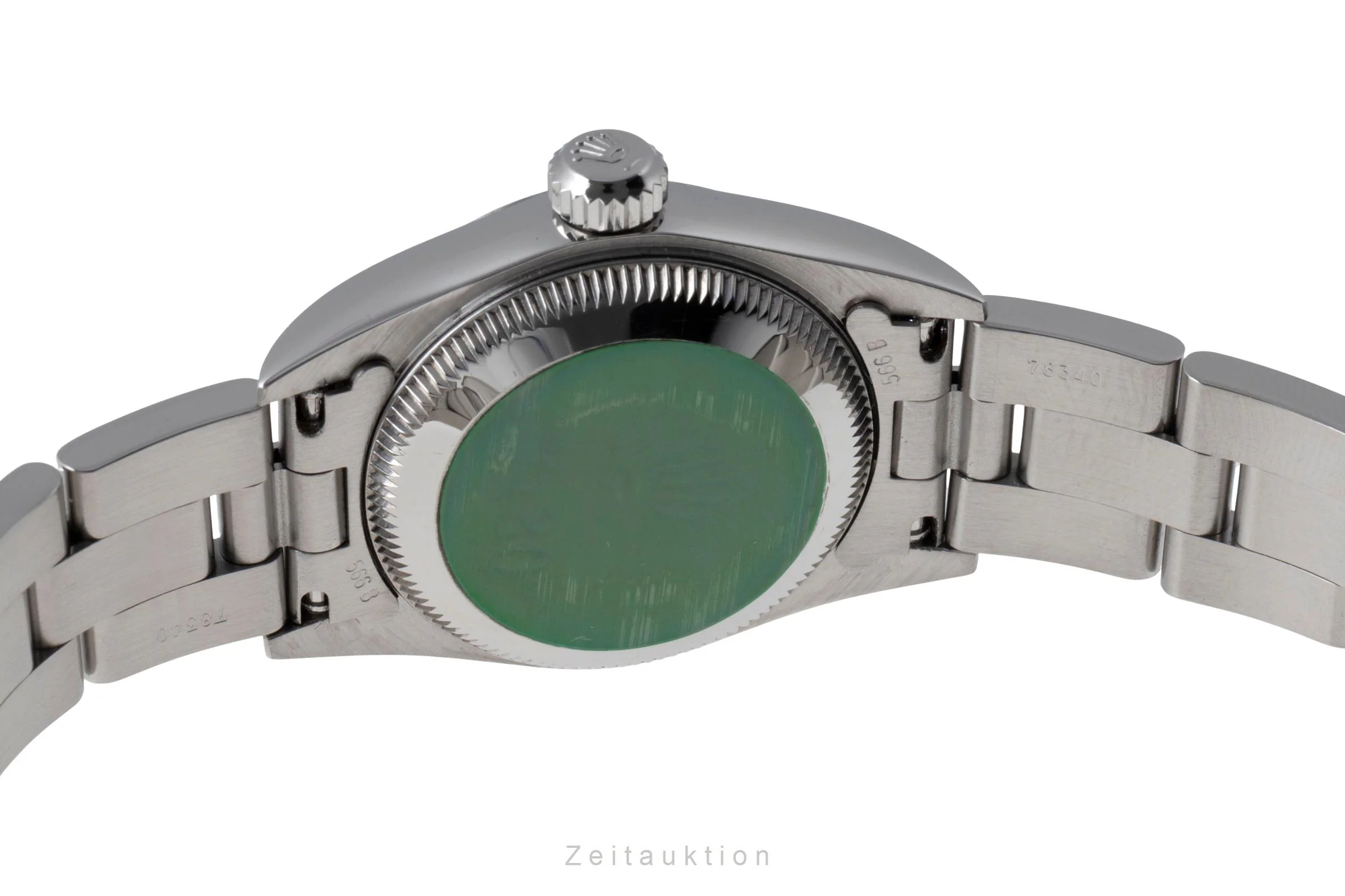 Rolex Oyster Perpetual steel automatic women's watch 67180  [2505712] - Image 11