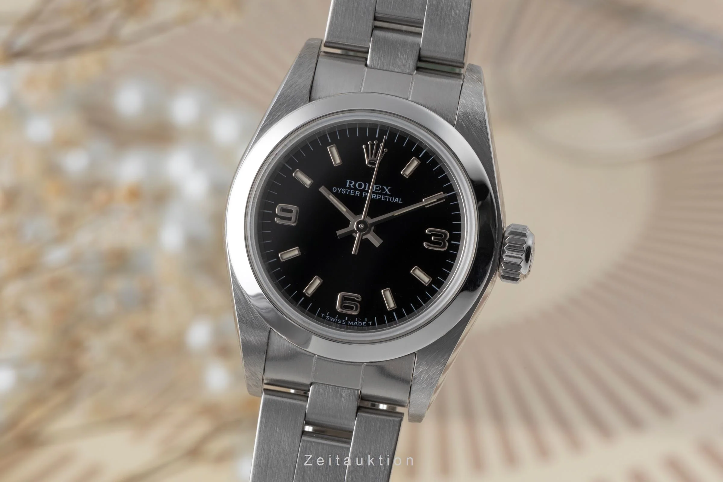 Rolex Oyster Perpetual steel automatic women's watch 67180  [2505712] - Image 2