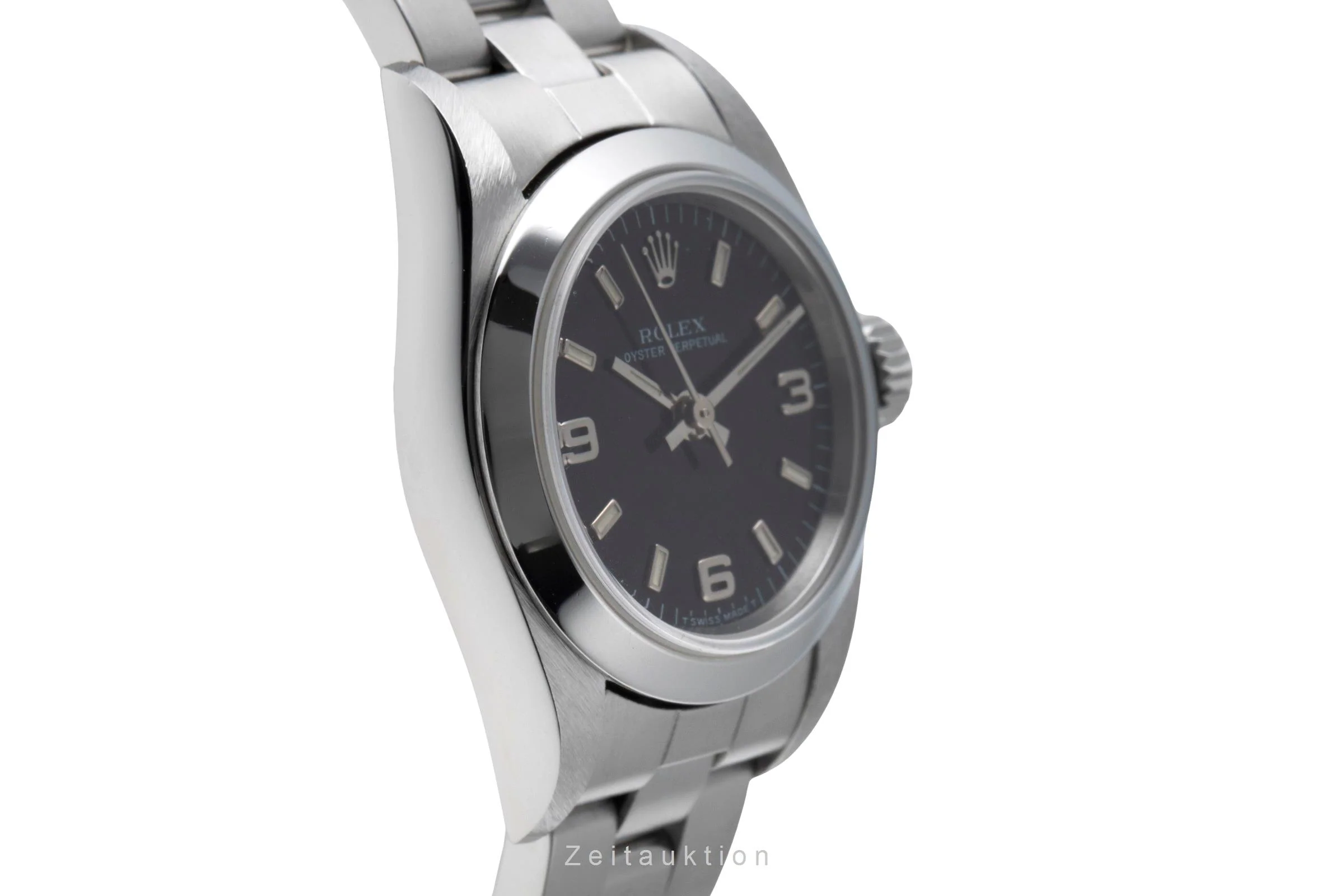 Rolex Oyster Perpetual steel automatic women's watch 67180  [2505712] - Image 8