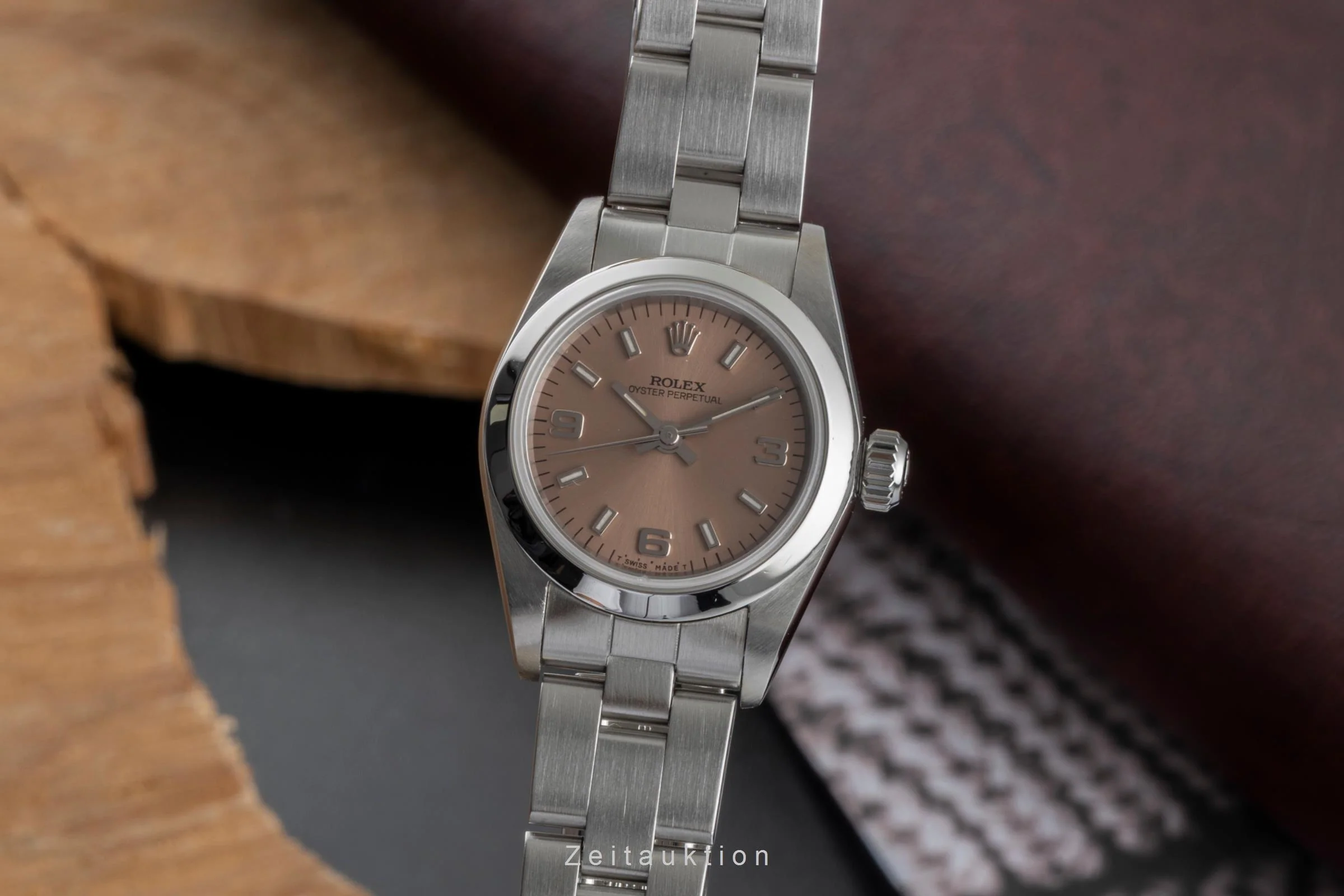 Rolex Oyster Perpetual steel automatic women's watch 67180  [2506154] - Image 2