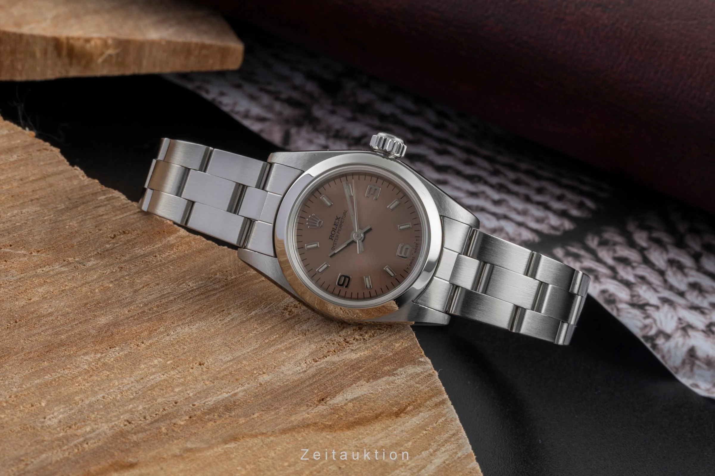 Rolex Oyster Perpetual steel automatic women's watch 67180  [2506154] - Image 3