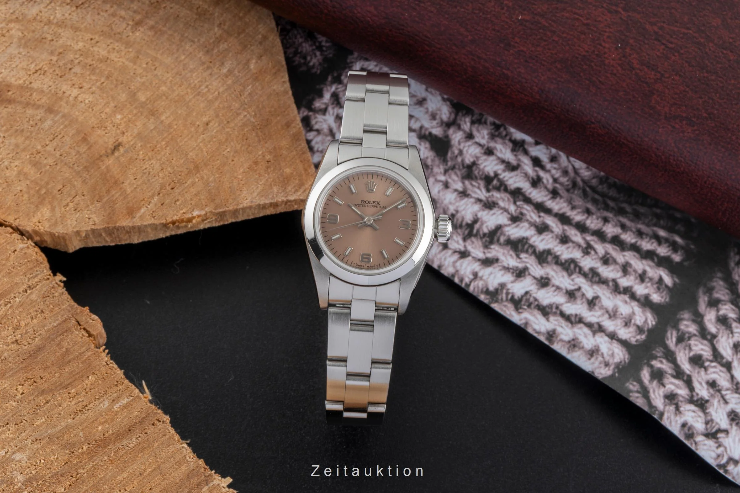 Rolex Oyster Perpetual steel automatic women's watch 67180  [2506154] - Image 4