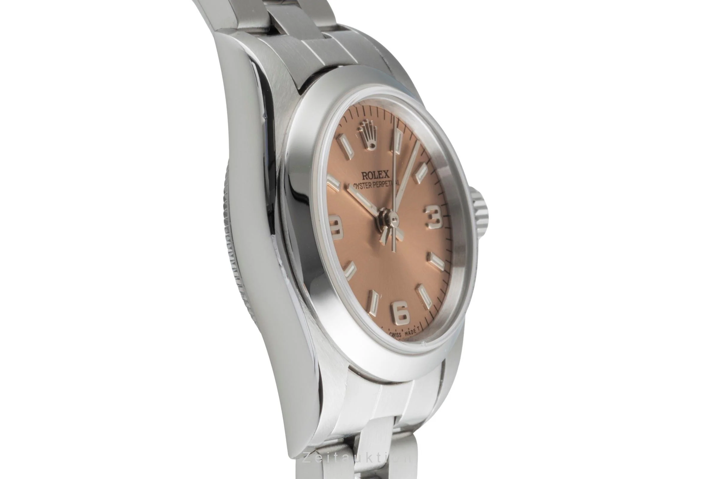 Rolex Oyster Perpetual steel automatic women's watch 67180  [2506154] - Image 8