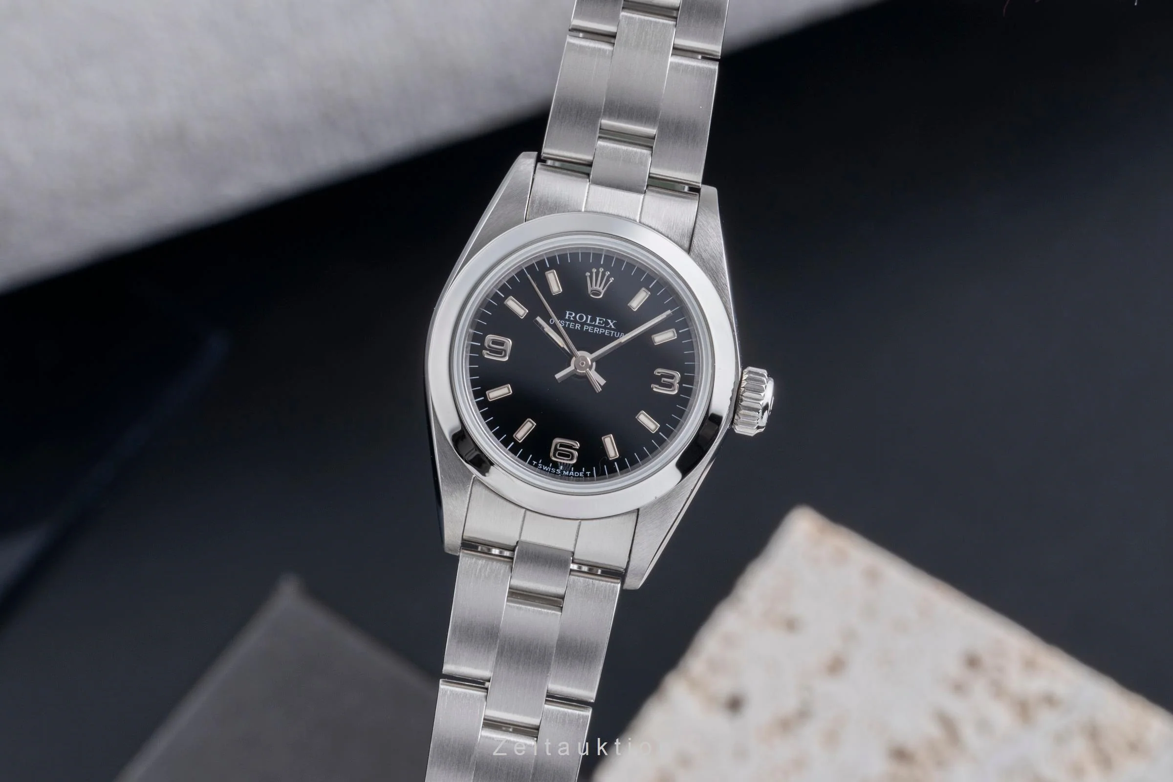 Rolex Oyster Perpetual steel automatic women's watch 67180  [2507464] - Image 2