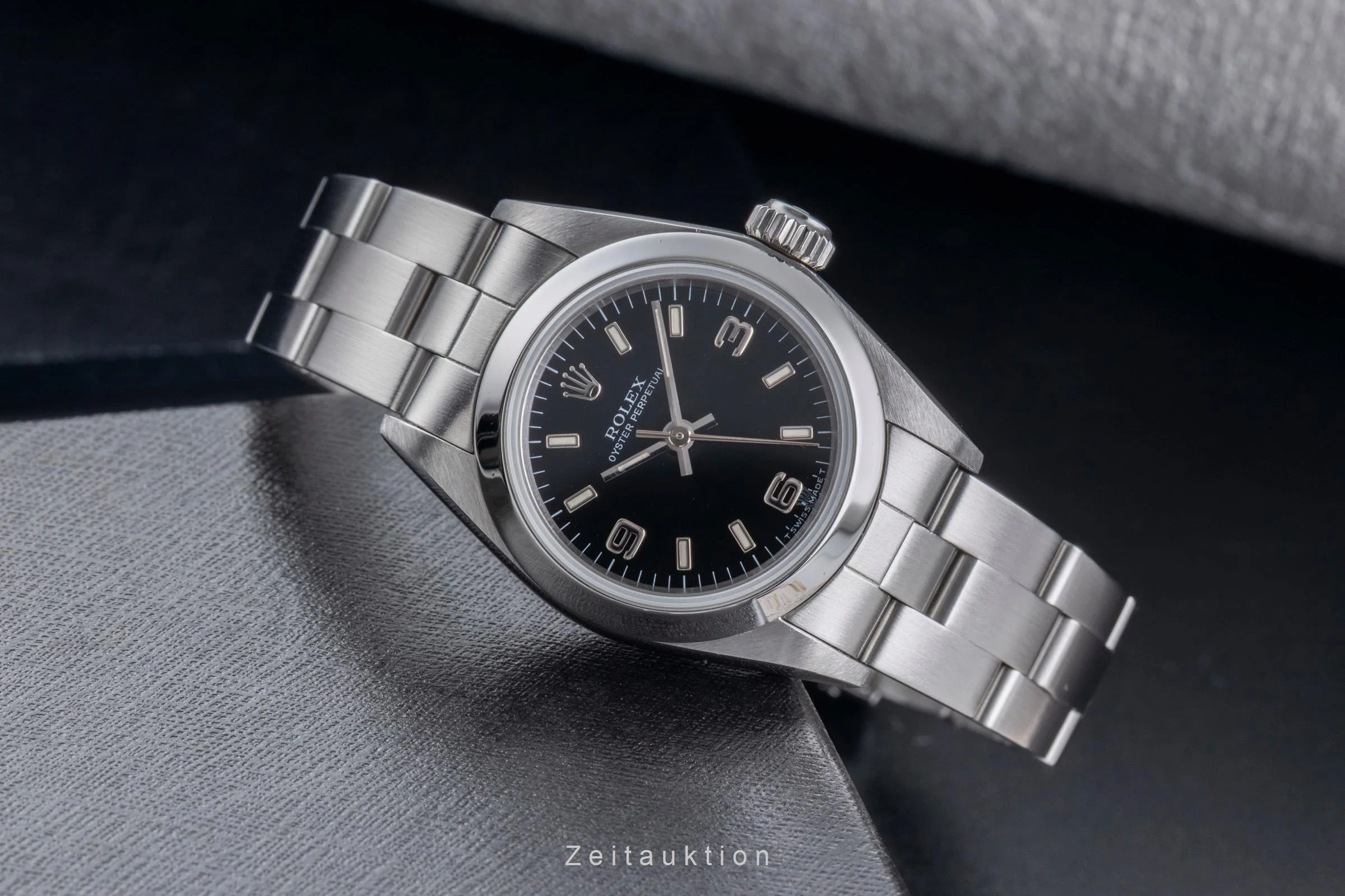 Rolex Oyster Perpetual steel automatic women's watch 67180  [2507464] - Image 3