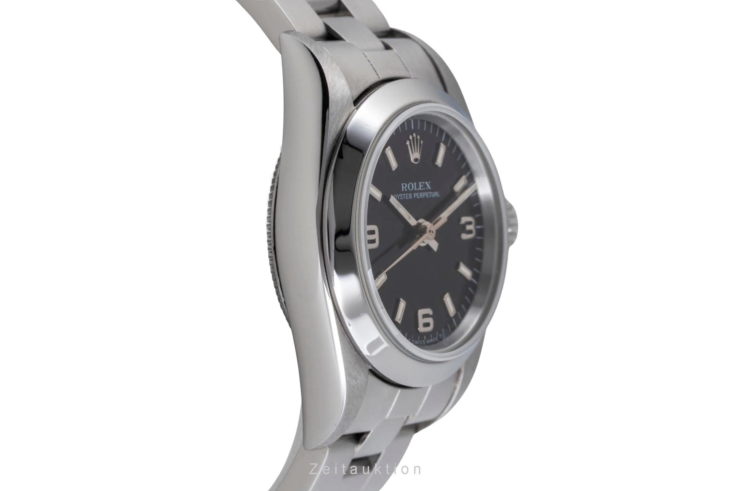 Rolex Oyster Perpetual steel automatic women's watch 67180  [2507464] - Image 8