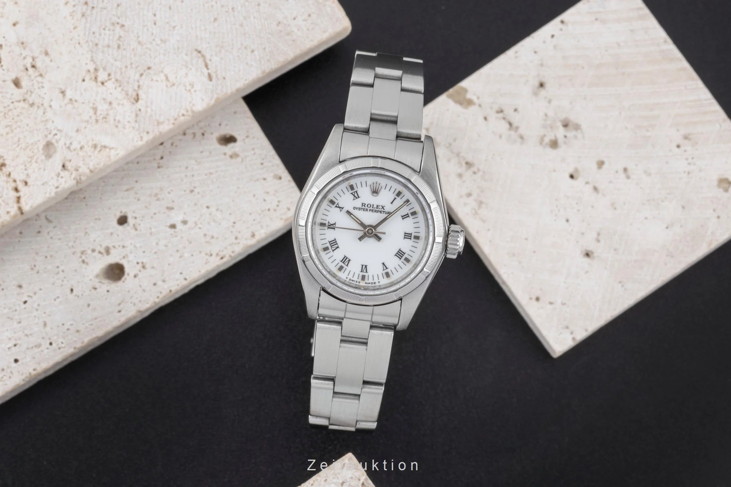 Rolex Oyster Perpetual steel automatic women's watch 67230  [2505846] - Image 4