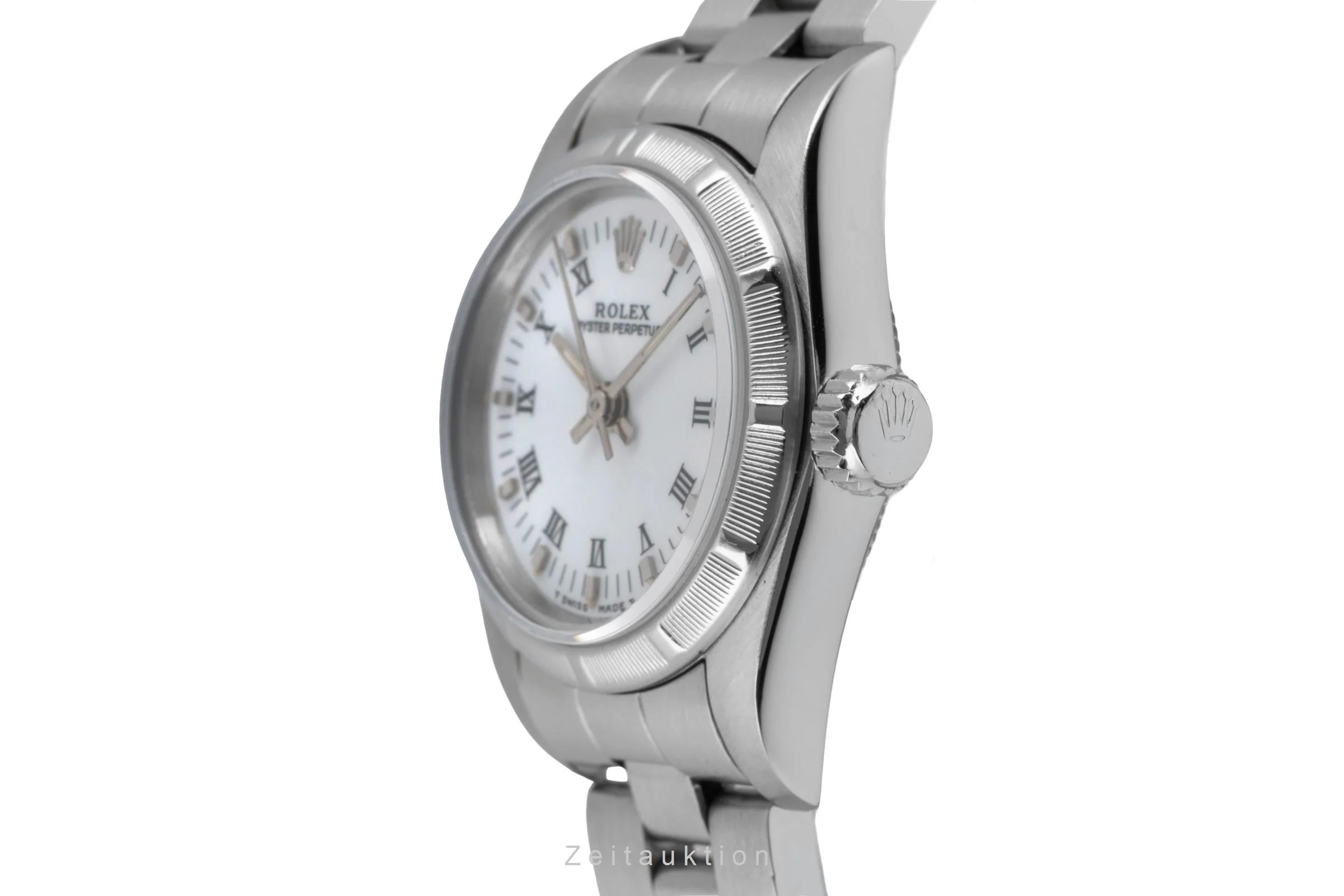 Rolex Oyster Perpetual steel automatic women's watch 67230  [2505846] - Image 7