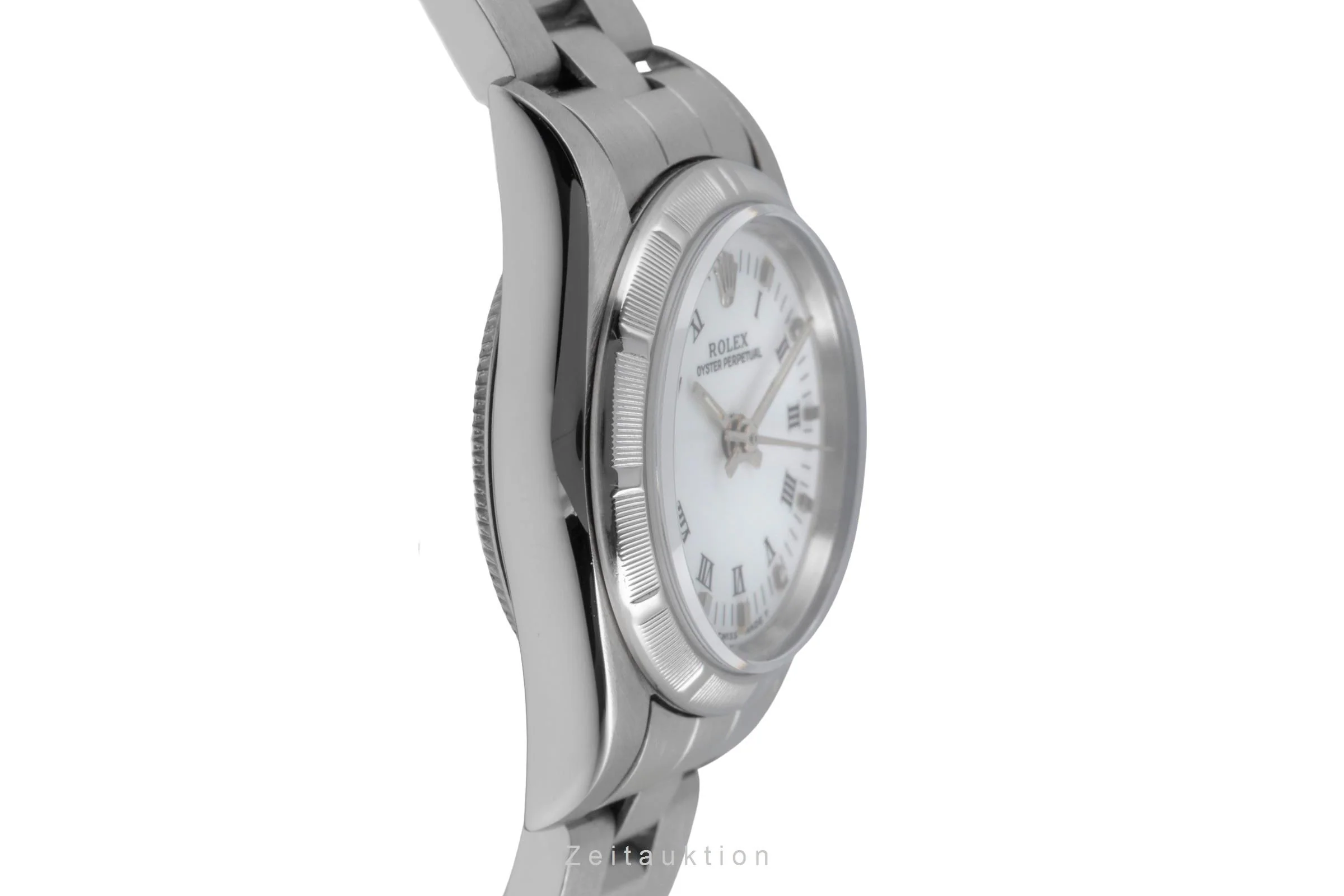 Rolex Oyster Perpetual steel automatic women's watch 67230  [2505846] - Image 8