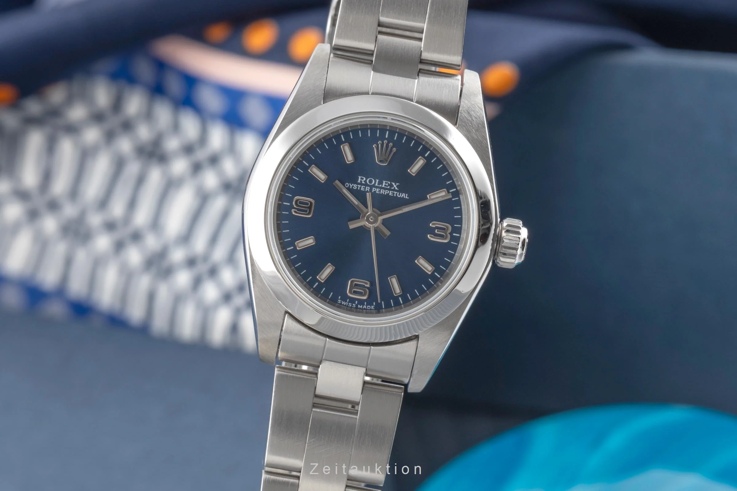 Rolex Oyster Perpetual steel automatic women's watch 76080  [2504408] - Image 2