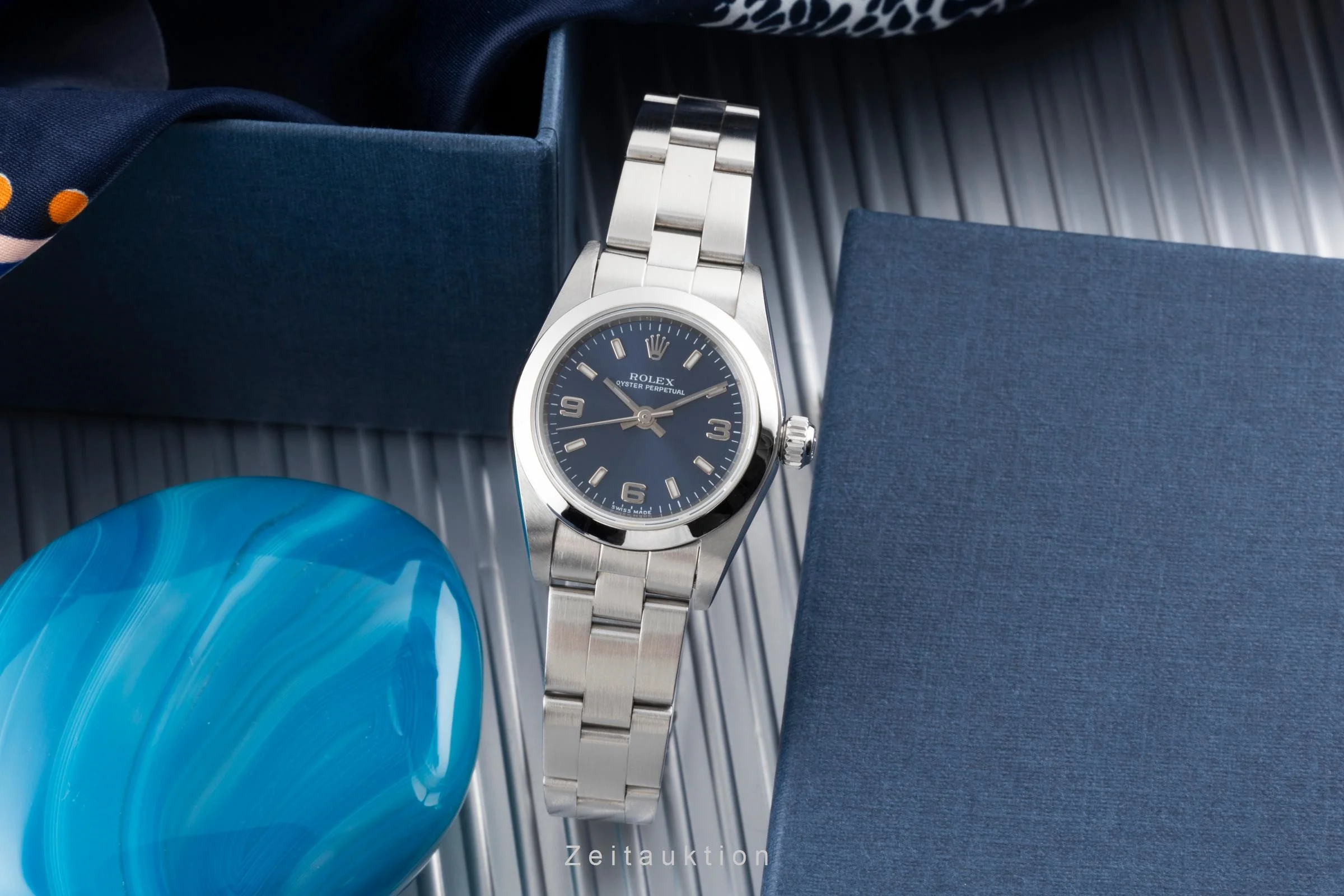 Rolex Oyster Perpetual steel automatic women's watch 76080  [2504408] - Image 4
