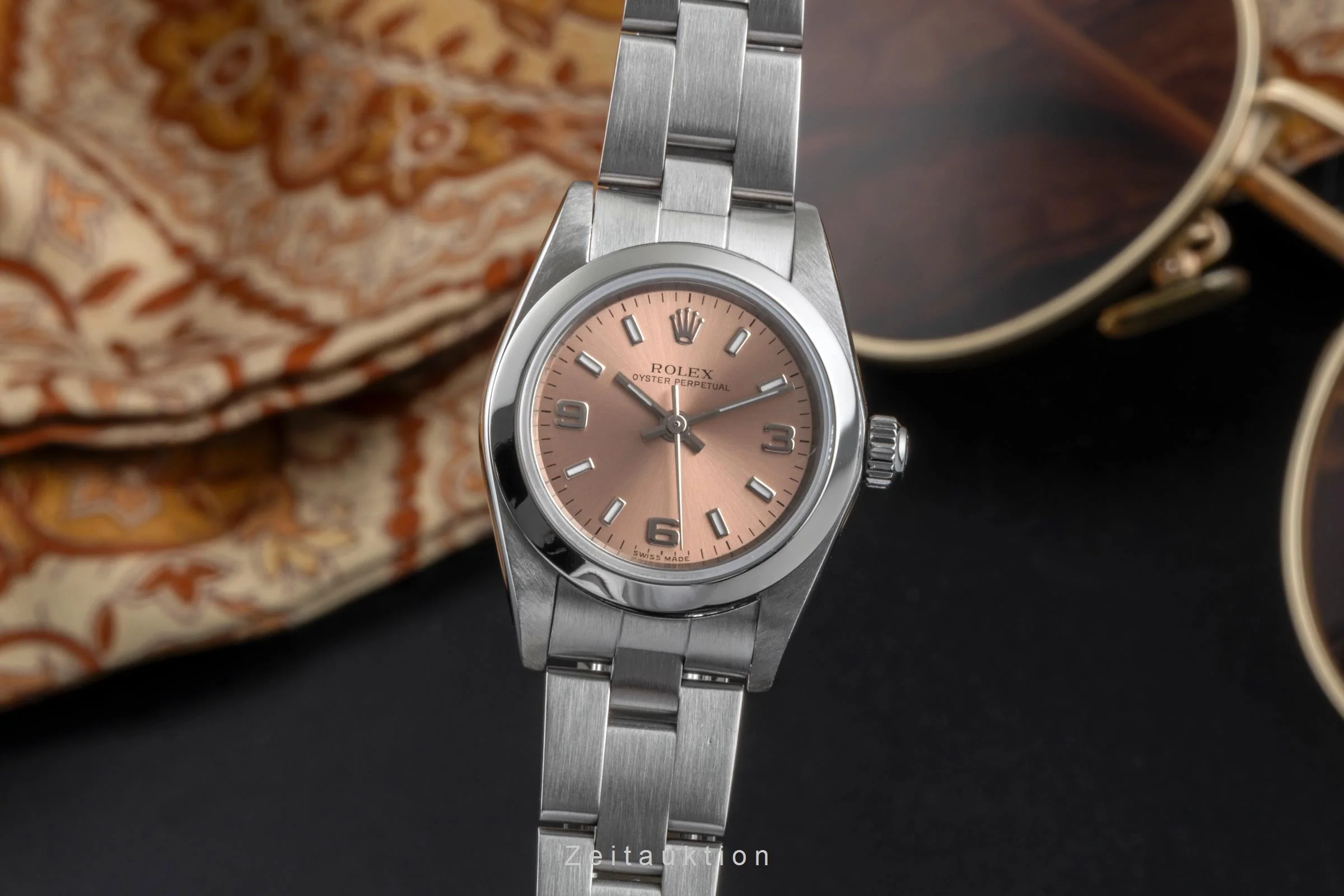 Rolex Oyster Perpetual steel automatic women's watch 76080  [2505558] - Image 2
