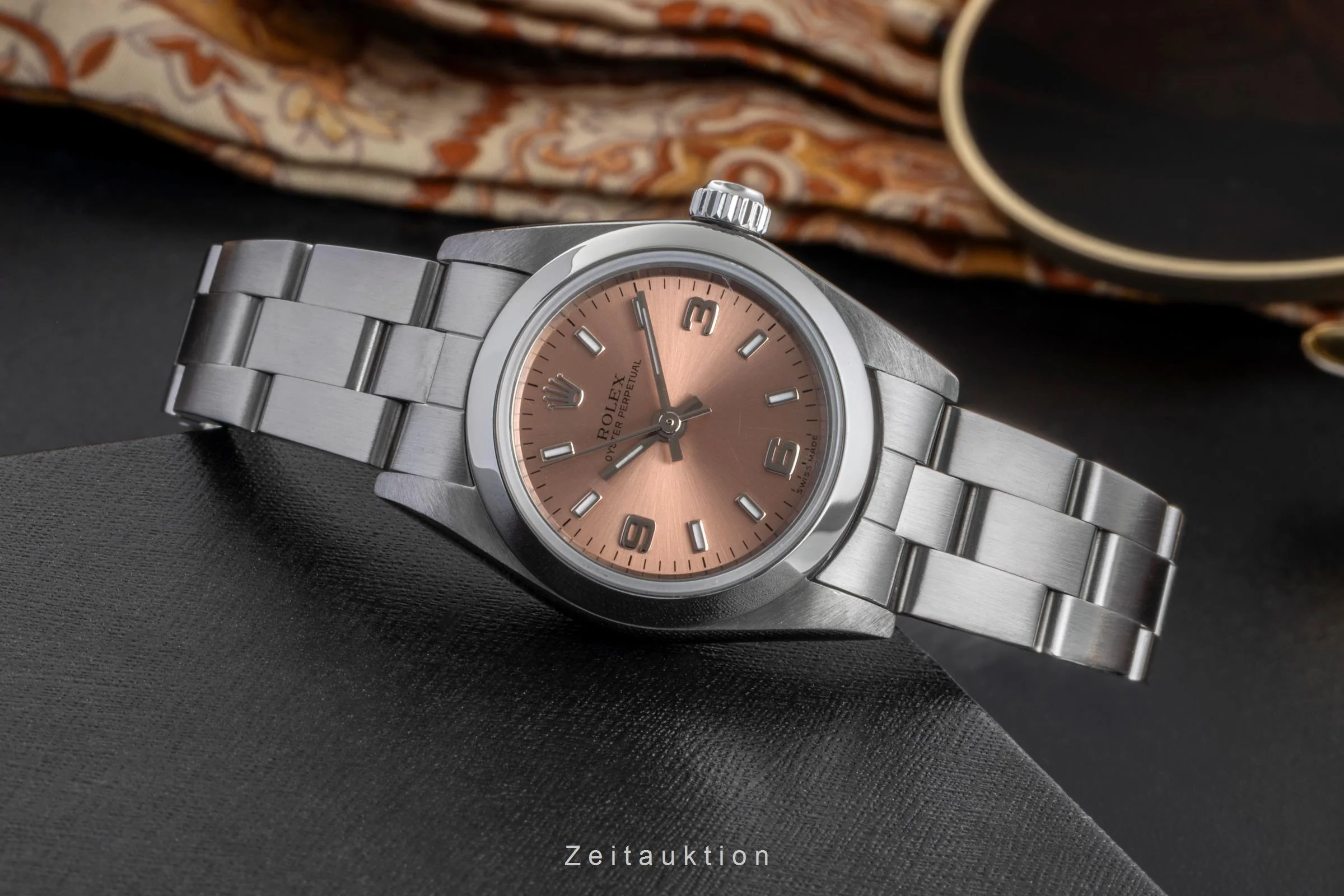 Rolex Oyster Perpetual steel automatic women's watch 76080  [2505558] - Image 3