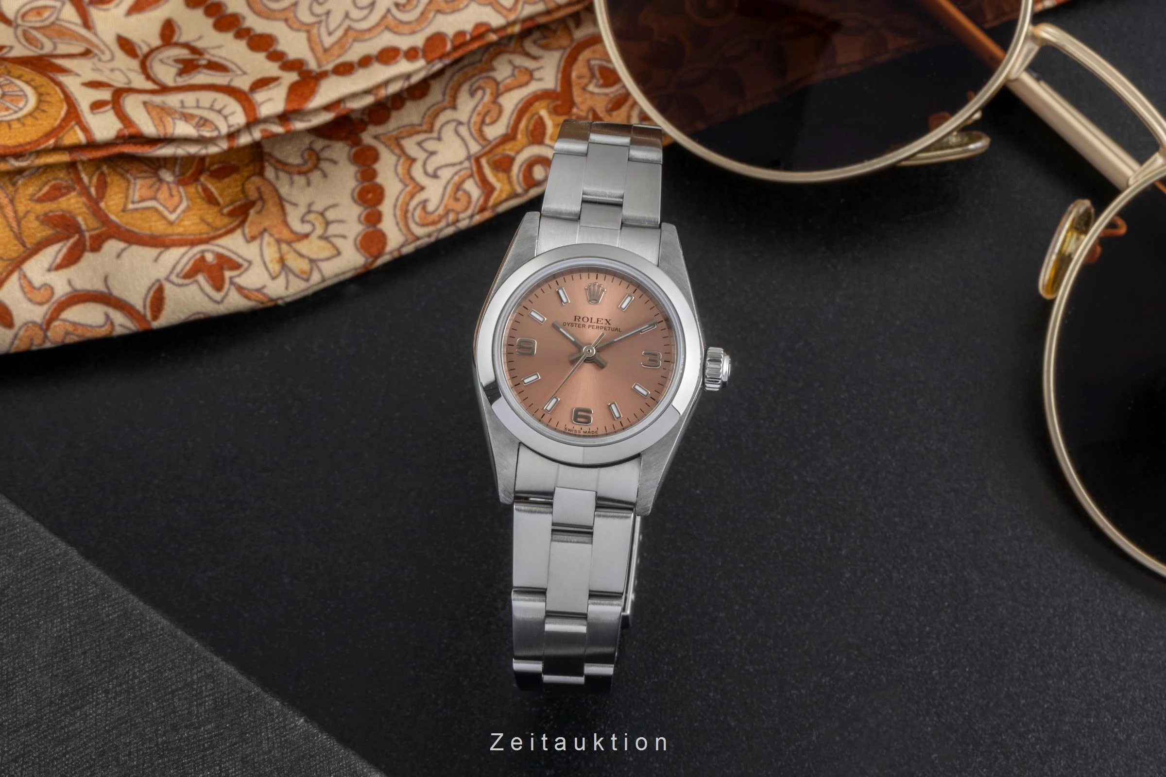 Rolex Oyster Perpetual steel automatic women's watch 76080  [2505558] - Image 4