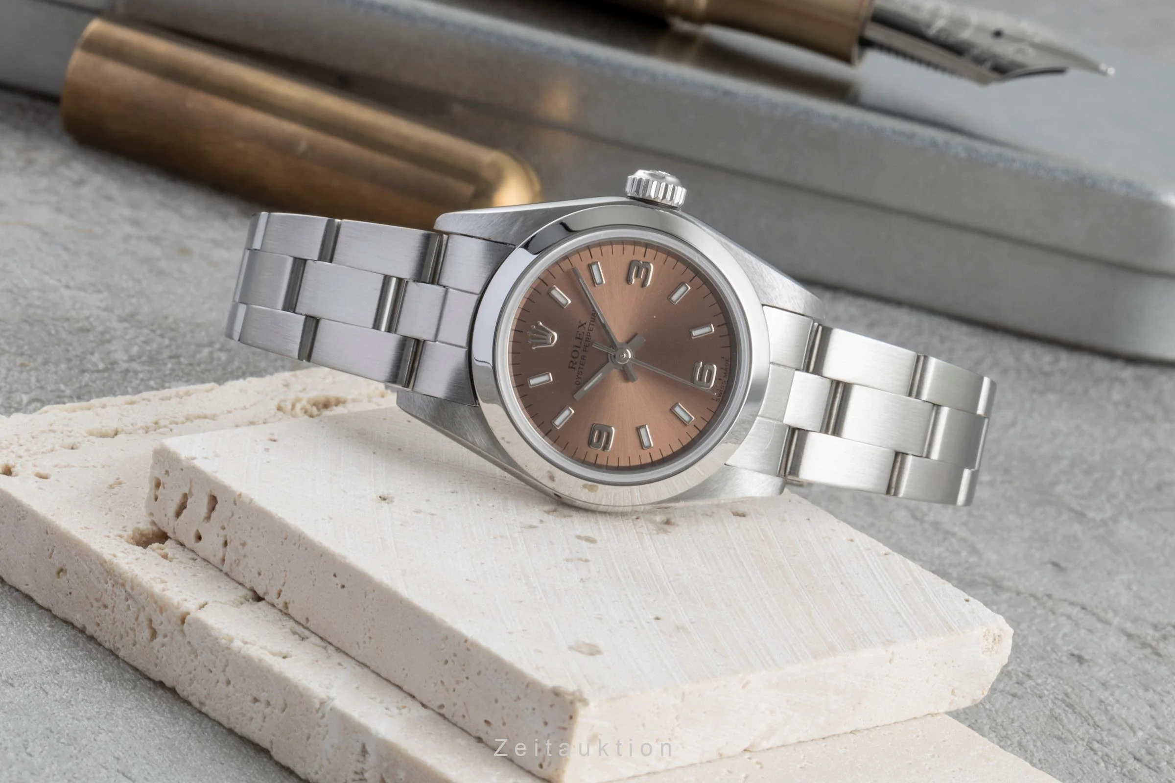 Rolex Oyster Perpetual steel automatic women's watch 76080  [2506328] - Image 3