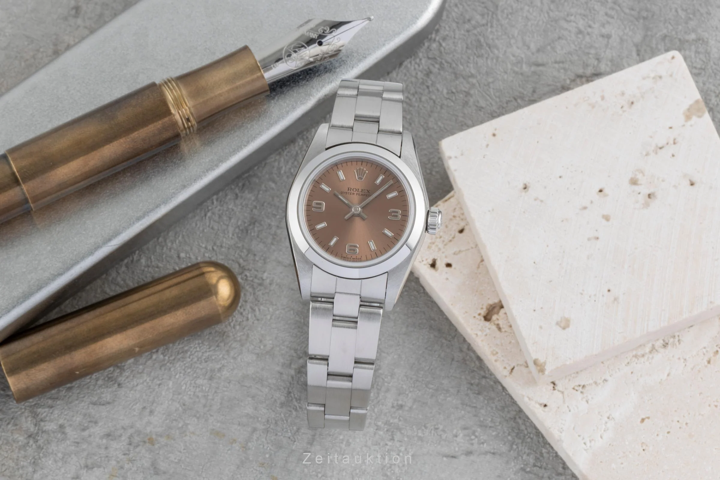 Rolex Oyster Perpetual steel automatic women's watch 76080  [2506328] - Image 4