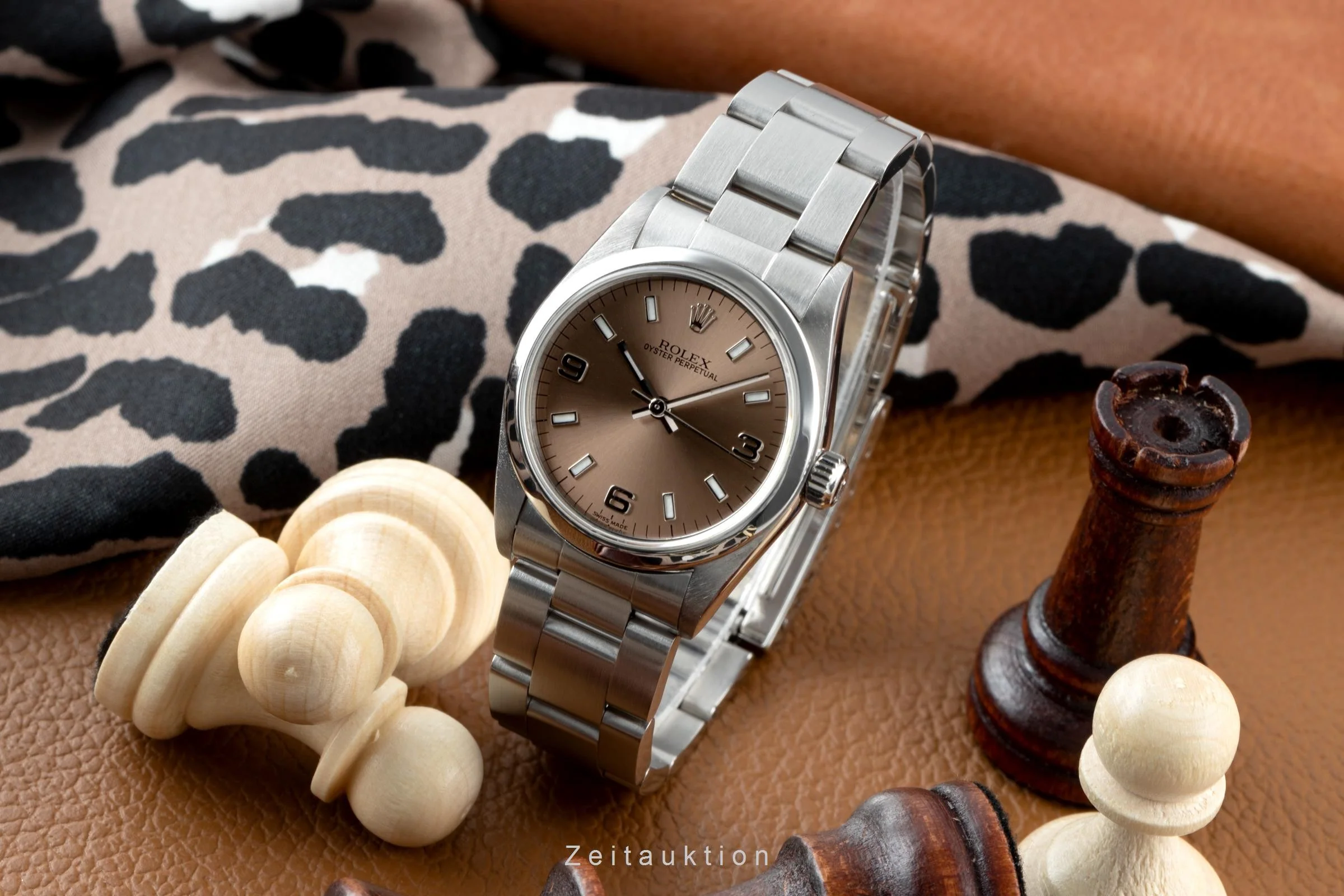 Rolex Oyster Perpetual steel automatic women's watch 77080  [2200656] - Image 2