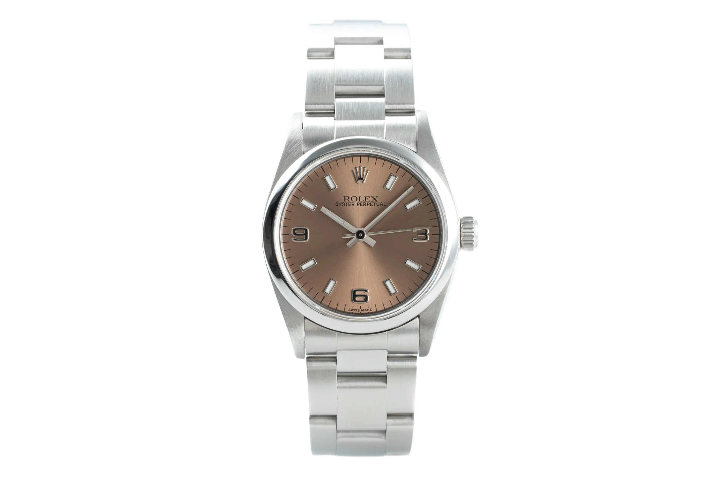 Rolex Oyster Perpetual steel automatic women's watch 77080  [2200656] - Image 4