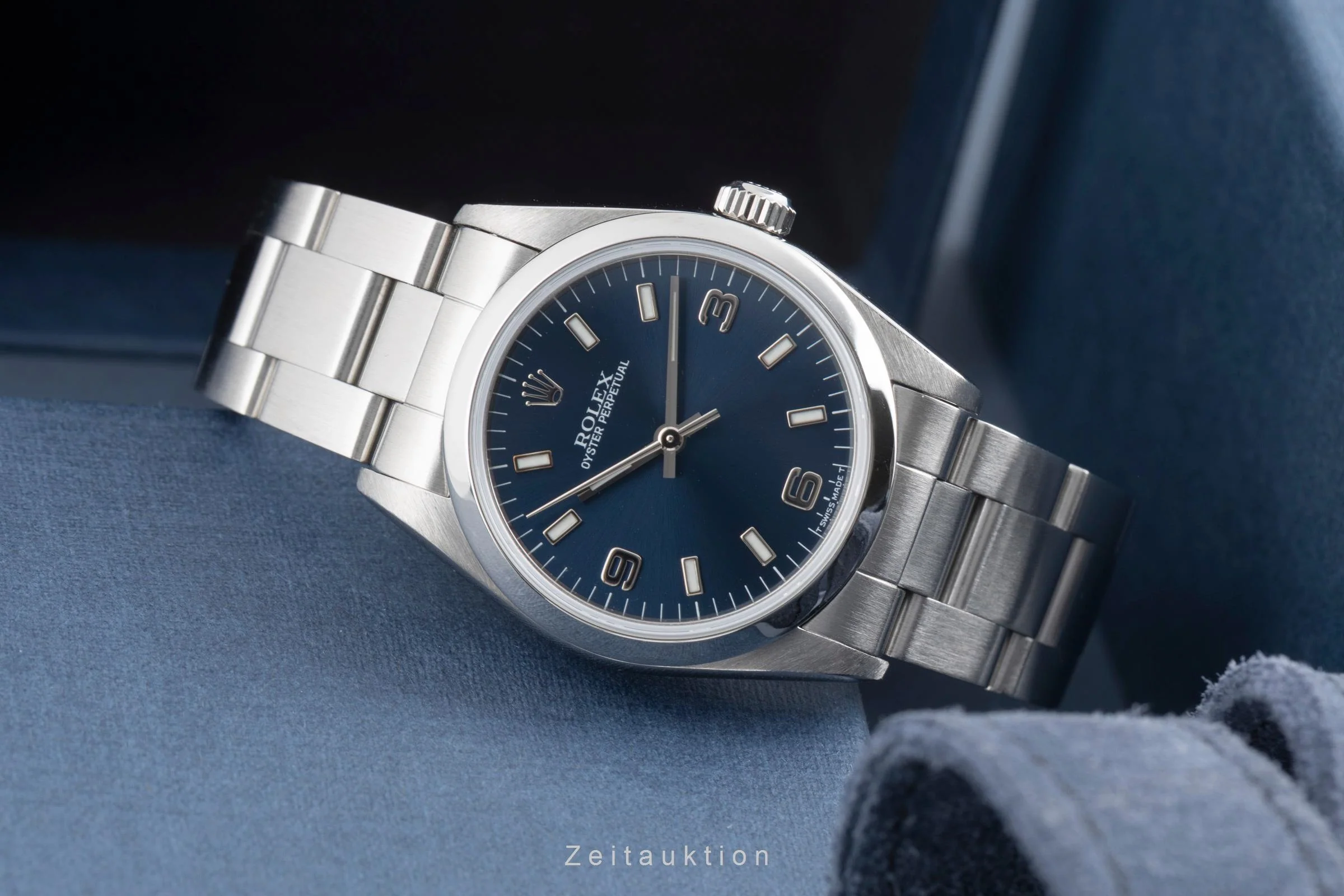 Rolex Oyster Perpetual steel automatic women's watch 77080  [2600674] - Image 3
