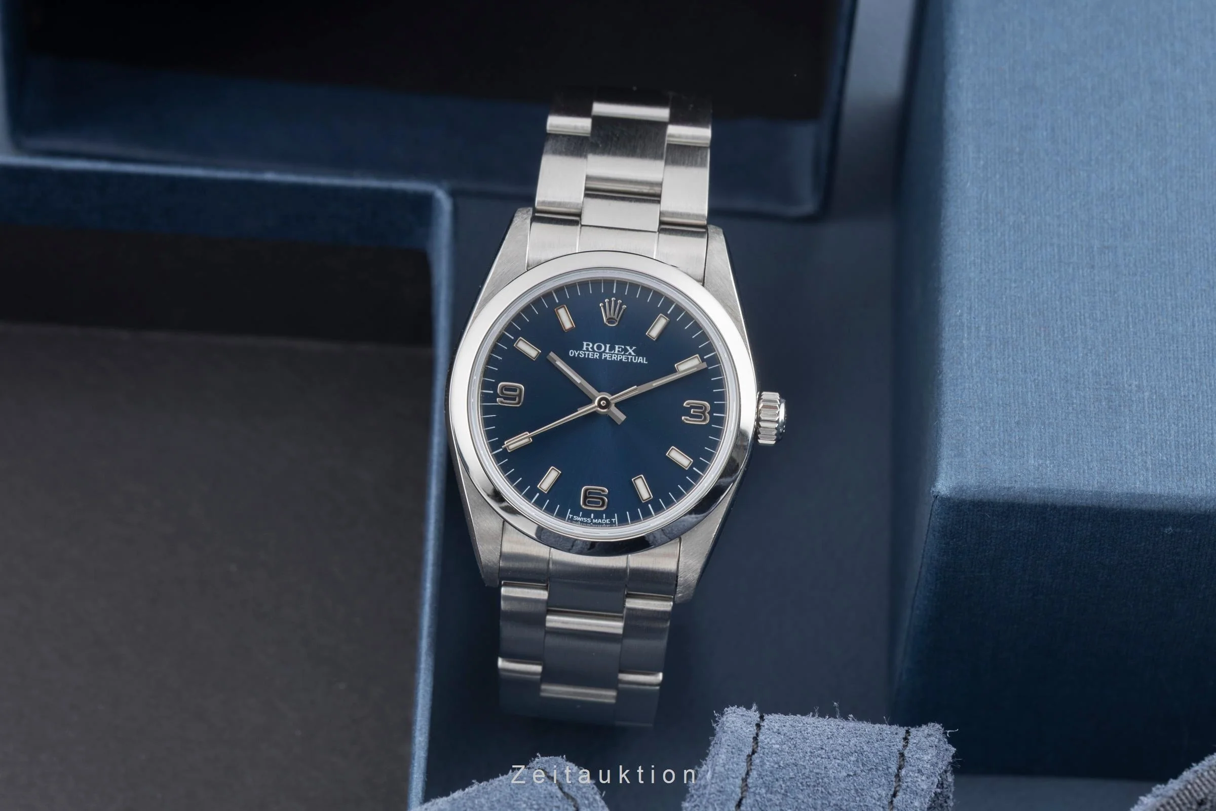 Rolex Oyster Perpetual steel automatic women's watch 77080  [2600674] - Image 4