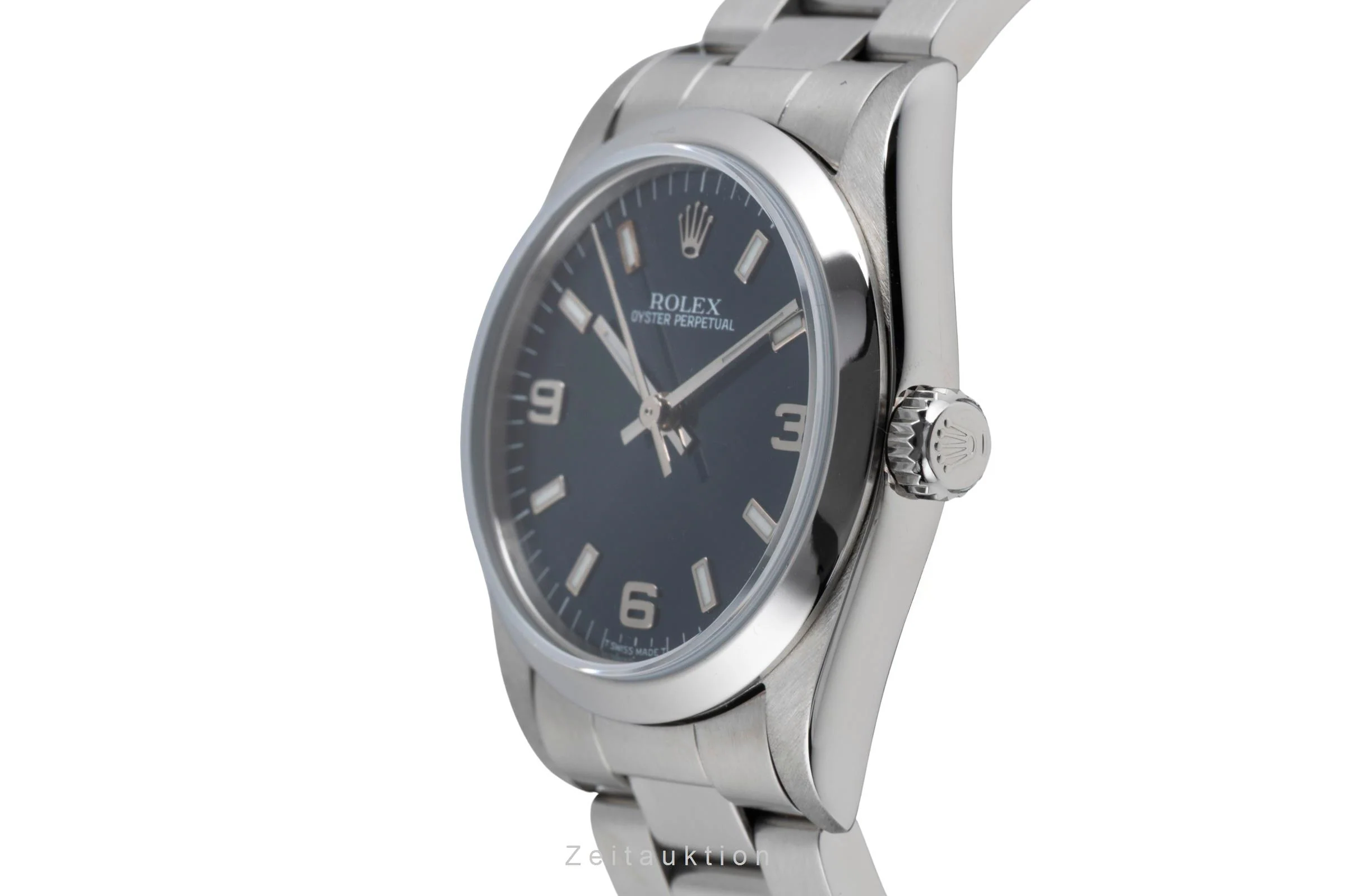 Rolex Oyster Perpetual steel automatic women's watch 77080  [2600674] - Image 7