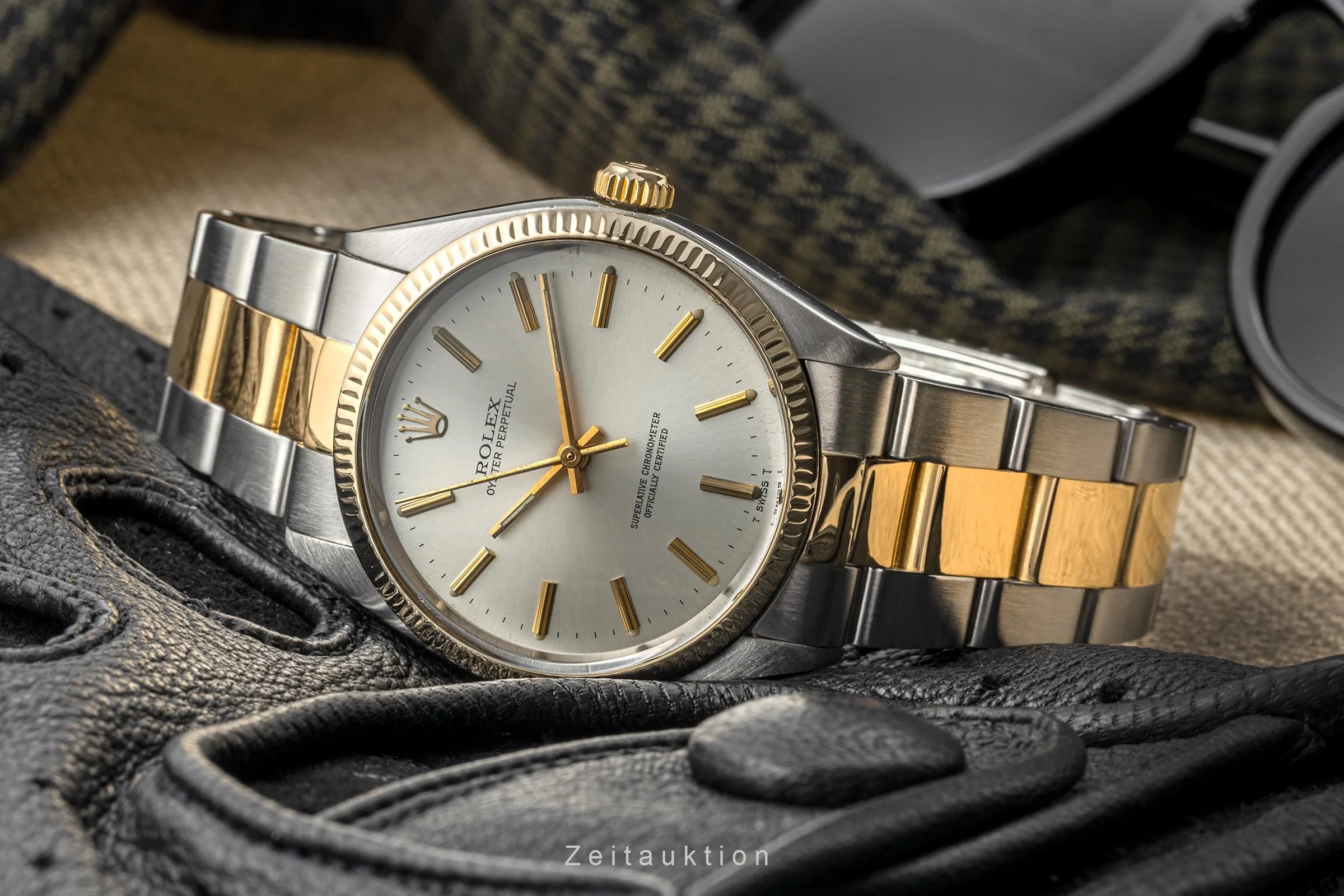 Rolex Oyster Perpetual steel / gold automatic men's watch 1005 LP: 11550EUR Vintage  [2302862] - Image 2
