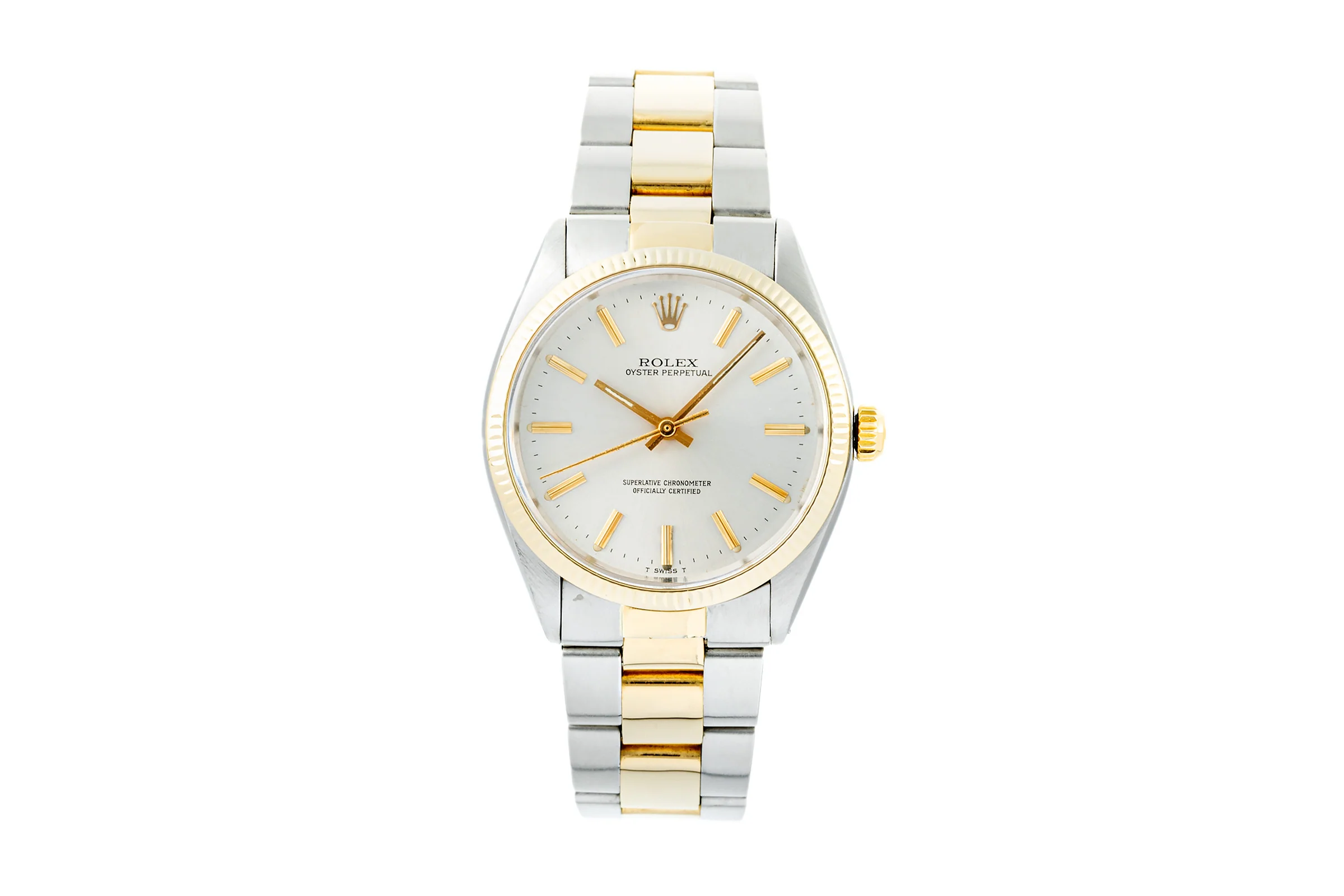 Rolex Oyster Perpetual steel / gold automatic men's watch 1005 LP: 11550EUR Vintage  [2302862] - Image 4