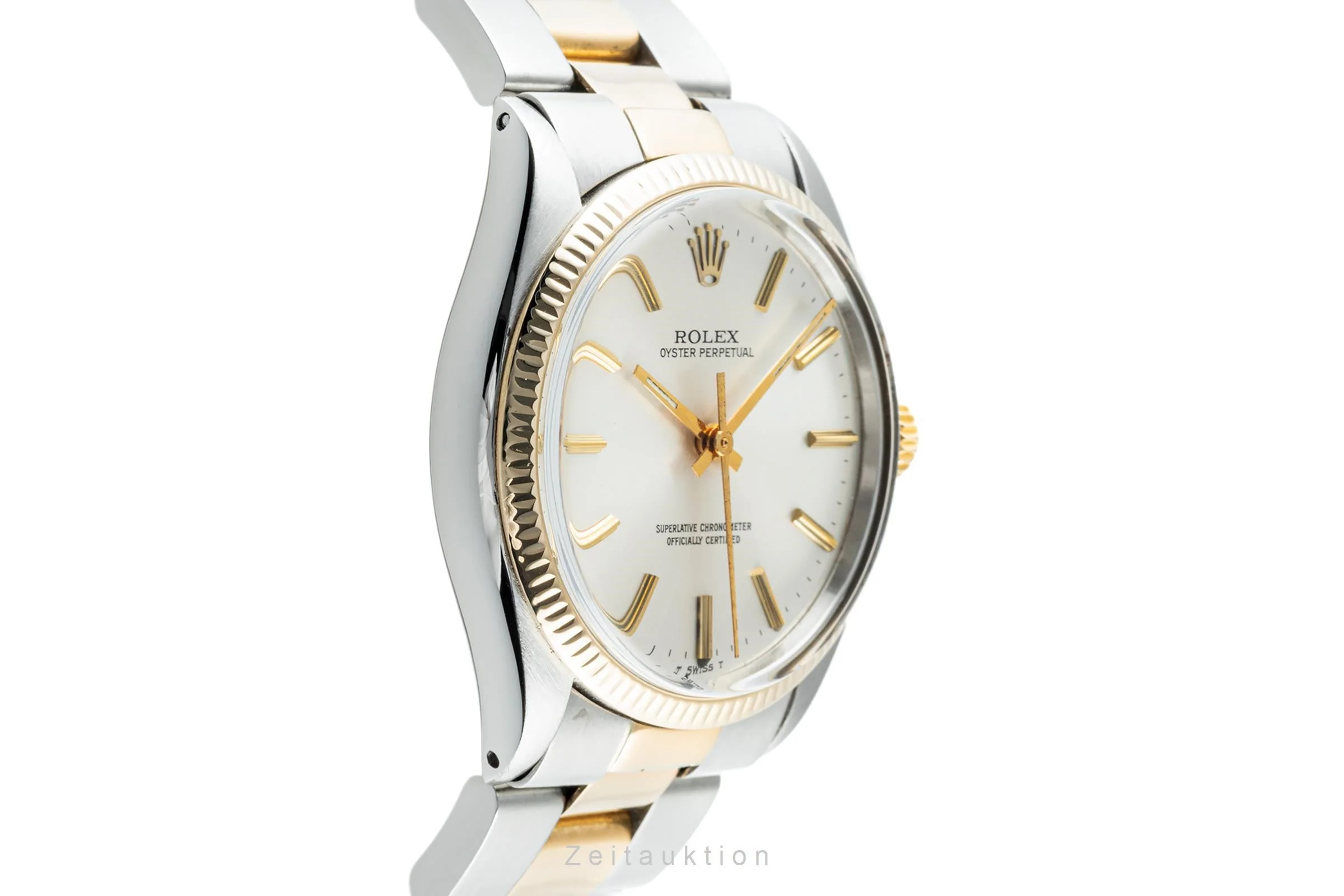 Rolex Oyster Perpetual steel / gold automatic men's watch 1005 LP: 11550EUR Vintage  [2302862] - Image 6
