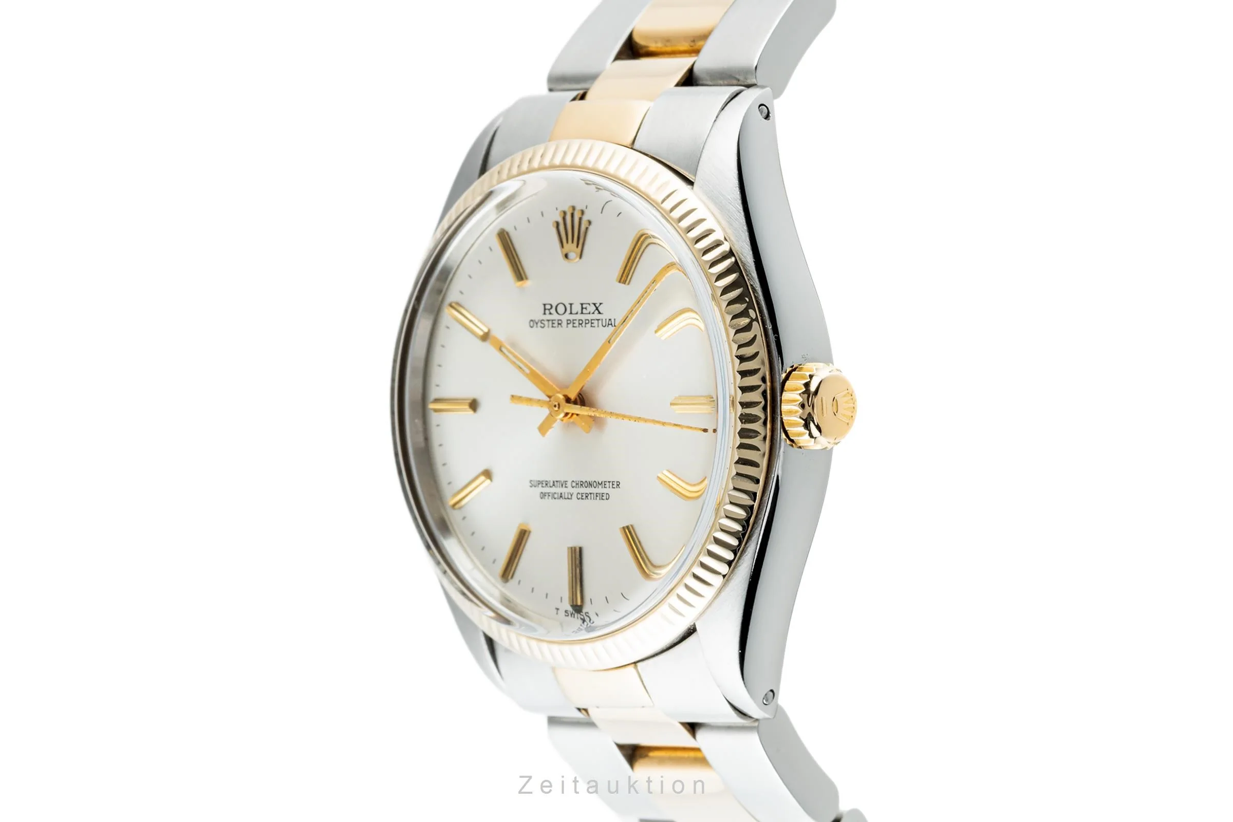Rolex Oyster Perpetual steel / gold automatic men's watch 1005 LP: 11550EUR Vintage  [2302862] - Image 7