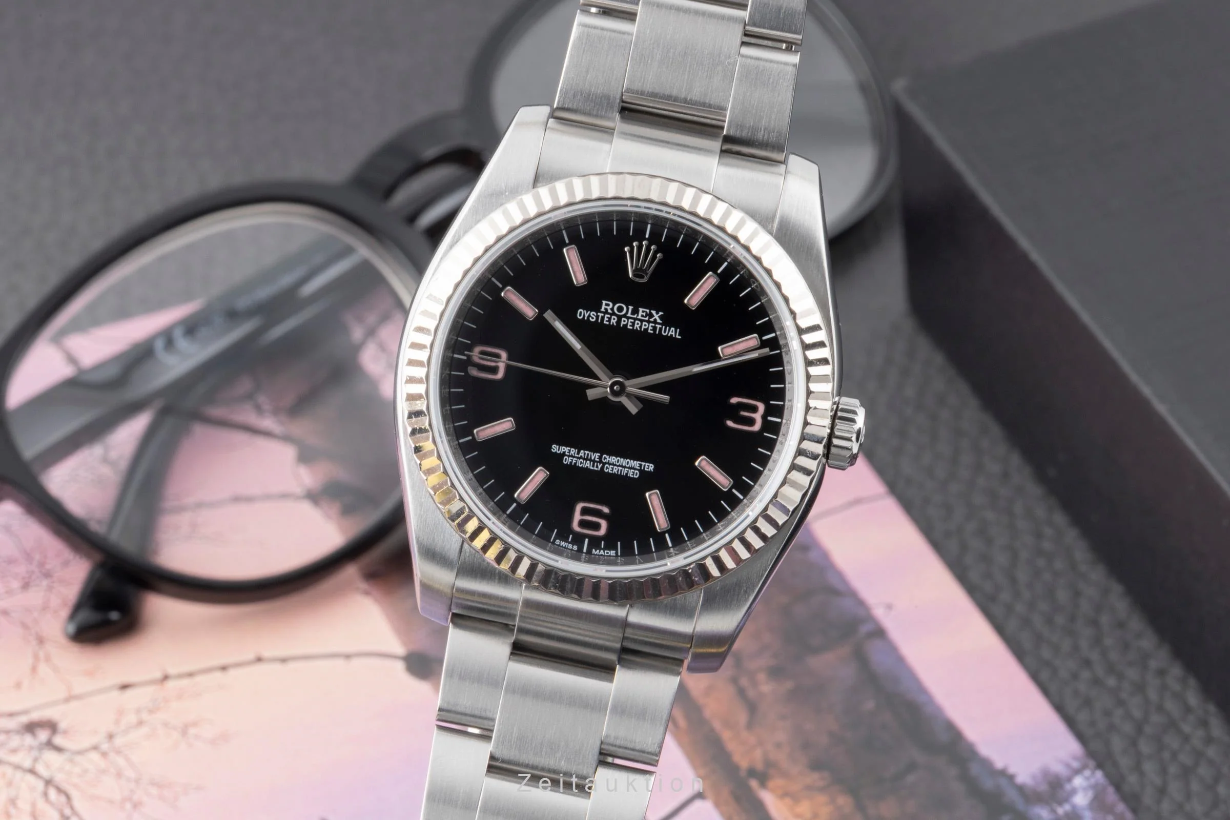 Rolex Oyster Perpetual steel / gold automatic men's watch 116034  [2601047] - Image 2