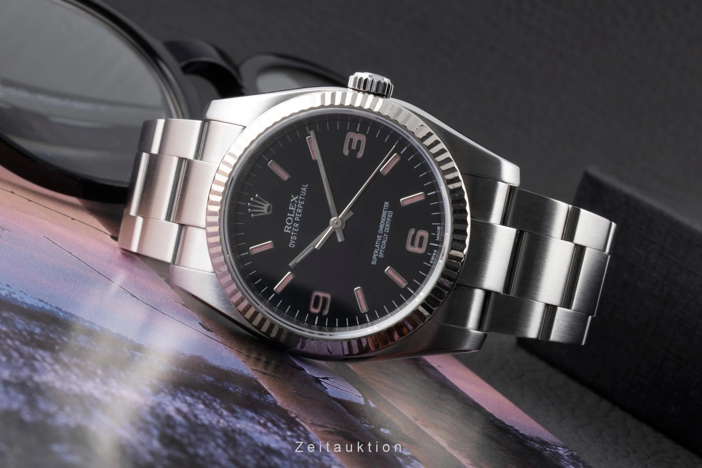 Rolex Oyster Perpetual steel / gold automatic men's watch 116034  [2601047] - Image 3